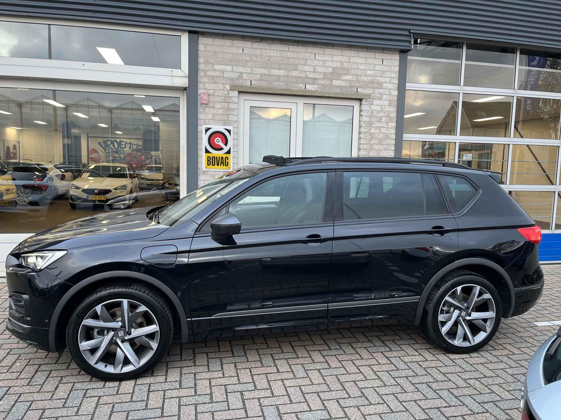 SEAT Tarraco 1.4 TSI e-Hybrid PHEV FR Business / AUTOMAAT/ GARANTIE TM 4-2026/ 9.500 KM/ PANO/ CAMERA/ PARK. SENSOREN/ DODE HOEK/ MATRIX/ MEMORY SEATS/ STOELVERWARM. V&A/ STUURVERWARM./ KEYLESS/ ADAPT. CRUISE/ APP CONNECT/ NAVI/ - 3/59