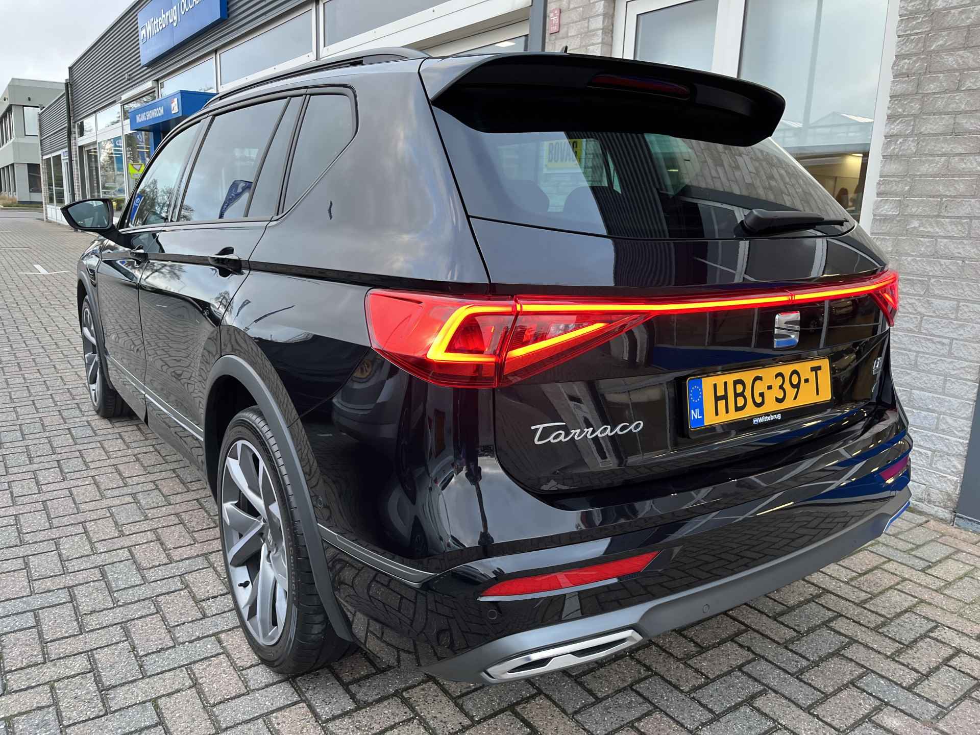 SEAT Tarraco 1.4 TSI e-Hybrid PHEV FR Business / AUTOMAAT/ GARANTIE TM 4-2026/ 9.500 KM/ PANO/ CAMERA/ PARK. SENSOREN/ DODE HOEK/ MATRIX/ MEMORY SEATS/ STOELVERWARM. V&A/ STUURVERWARM./ KEYLESS/ ADAPT. CRUISE/ APP CONNECT/ NAVI/ - 6/59