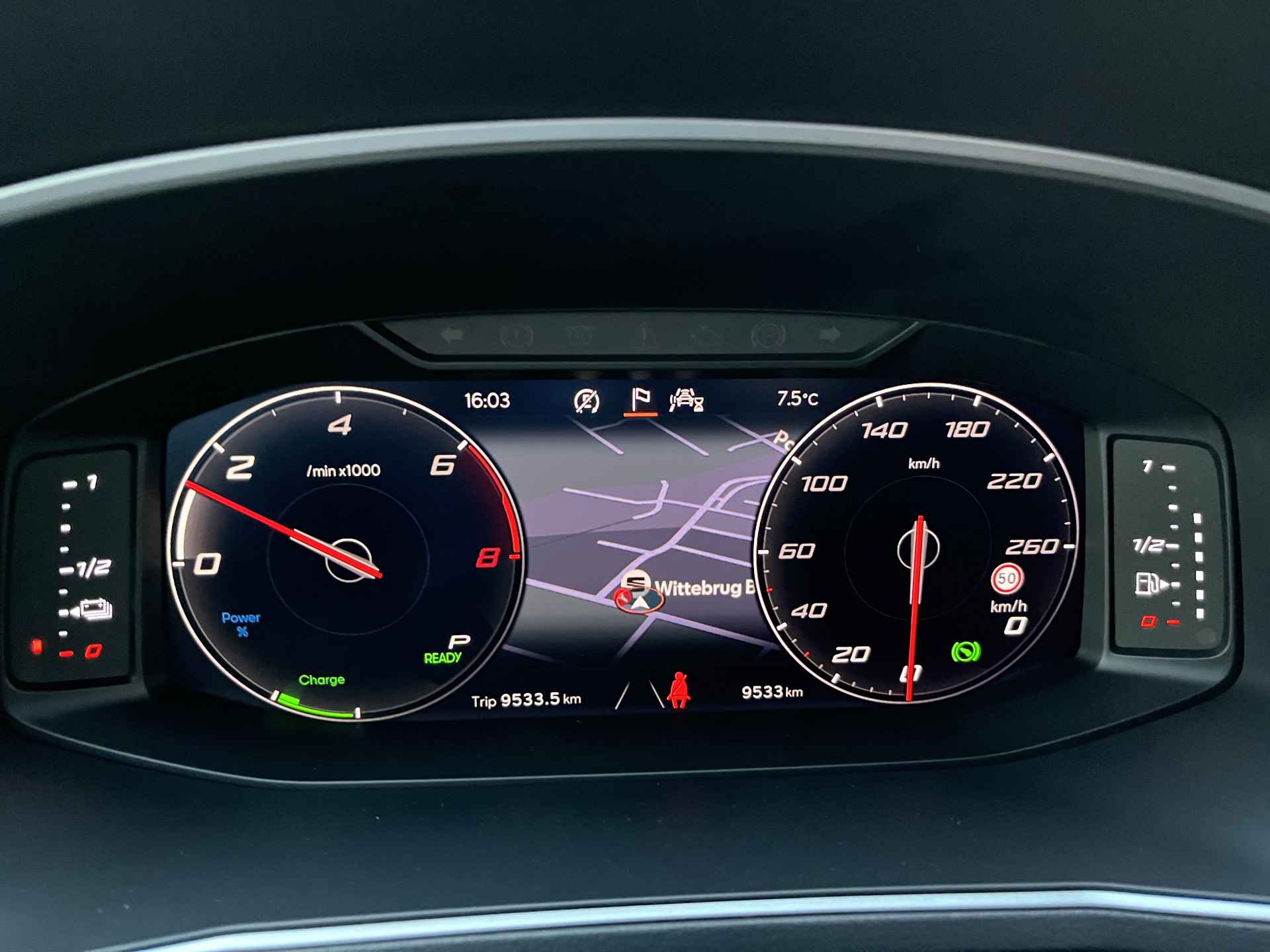 SEAT Tarraco 1.4 TSI e-Hybrid PHEV FR Business / AUTOMAAT/ GARANTIE TM 4-2026/ 9.500 KM/ PANO/ CAMERA/ PARK. SENSOREN/ DODE HOEK/ MATRIX/ MEMORY SEATS/ STOELVERWARM. V&A/ STUURVERWARM./ KEYLESS/ ADAPT. CRUISE/ APP CONNECT/ NAVI/ - 15/59