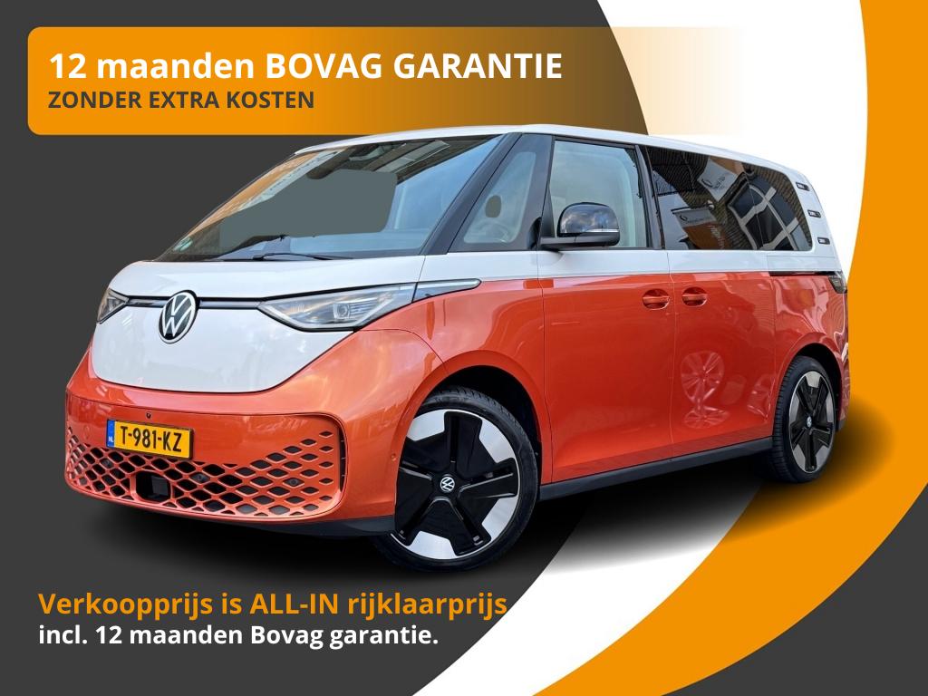 VOLKSWAGEN Id. Buzz 1ST MAX 77KWh 5-PERSOONS FULL OPTIONS/BTW/UNIEKE AUTO!