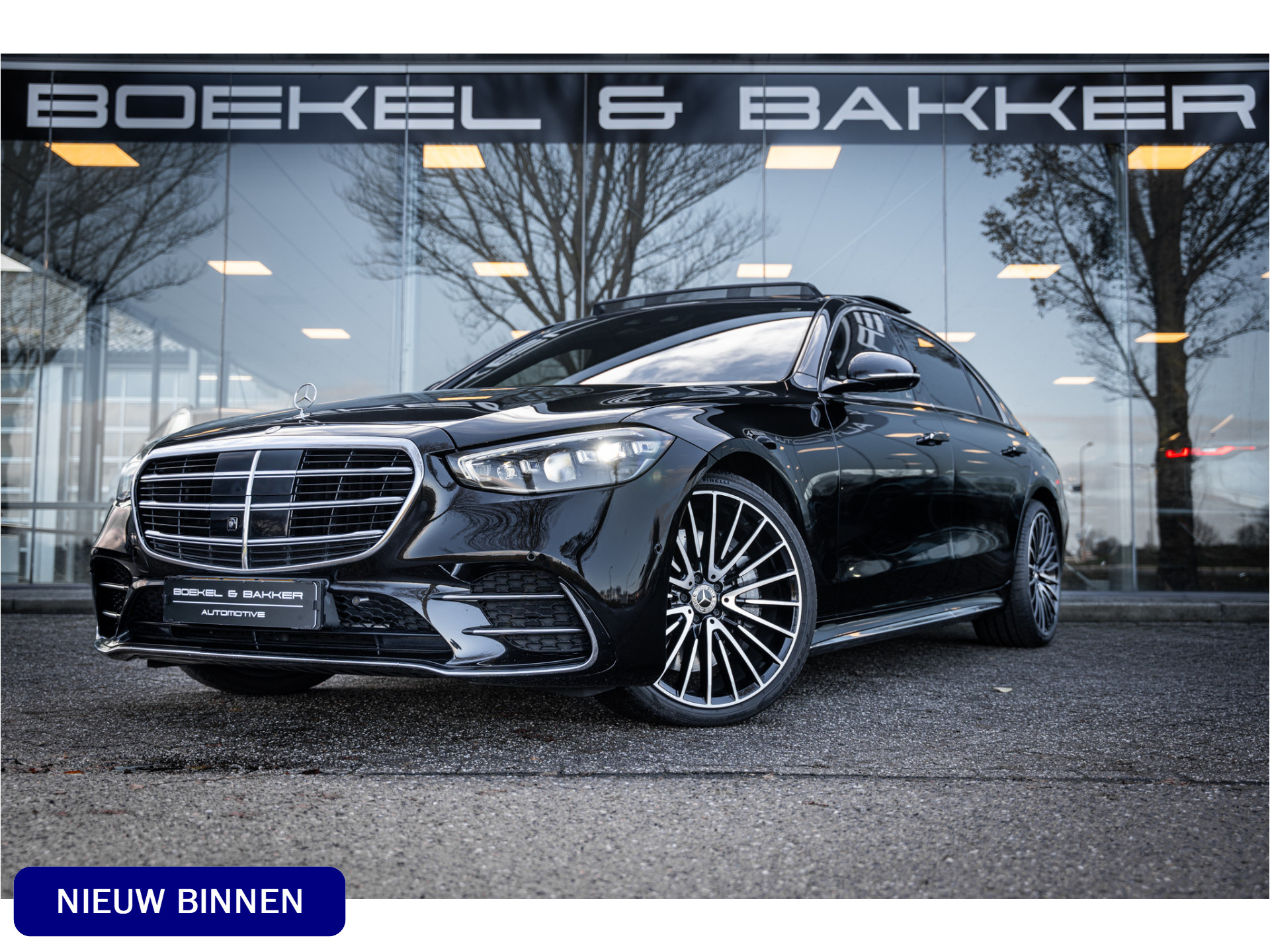 Mercedes-Benz S-Klasse 580 (525pk) V8 4MATIC Lang AMG Line NP 236K - Origineel NL geleverd!