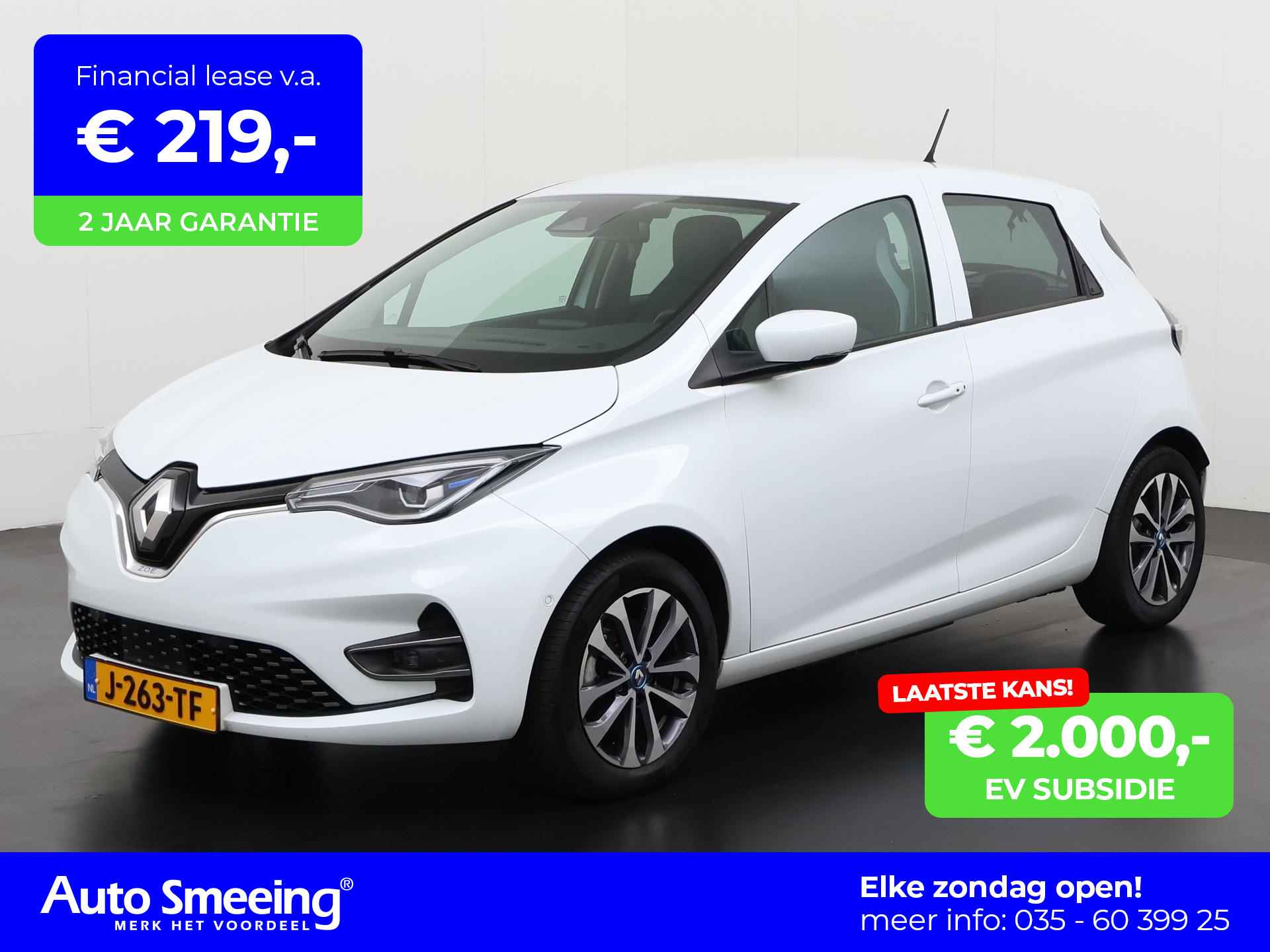 Renault Zoe BOVAG 40-Puntencheck