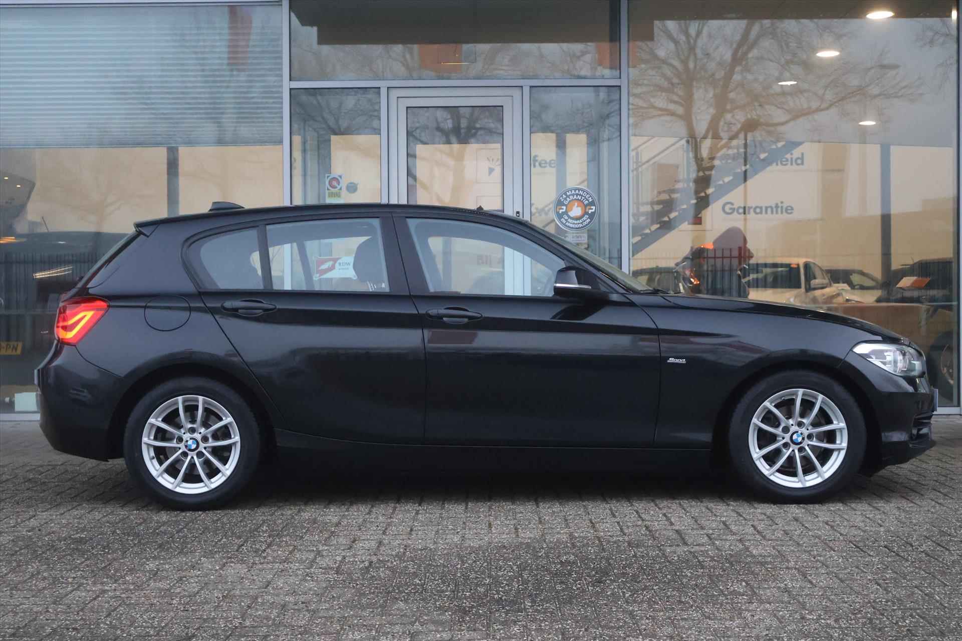 BMW 1-Serie (f20) 118i SportLine 136pk AUT I Navi I Climate I LED I Pano I Cruise - 8/46