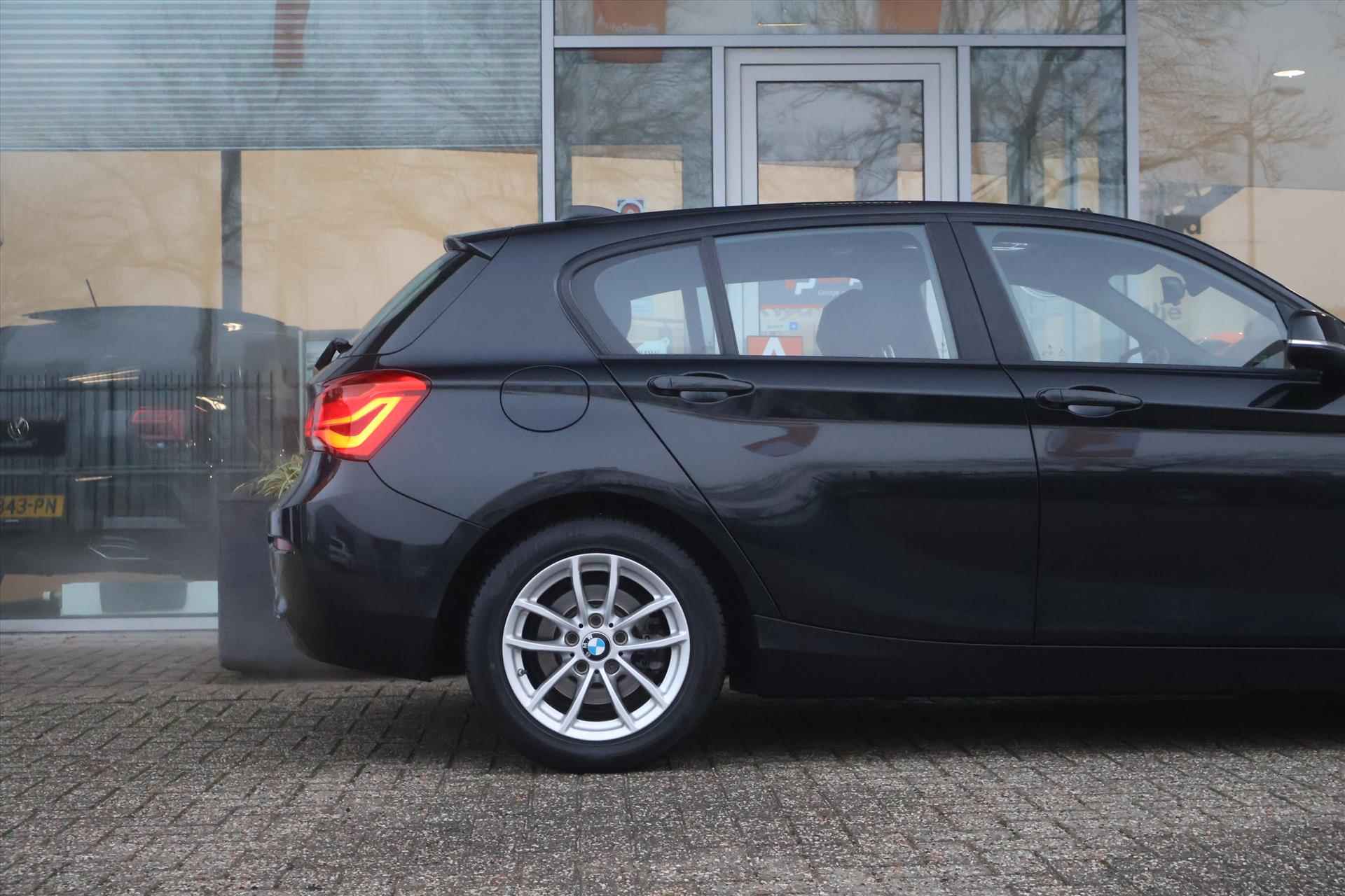 BMW 1-Serie (f20) 118i SportLine 136pk AUT I Navi I Climate I LED I Pano I Cruise - 18/46