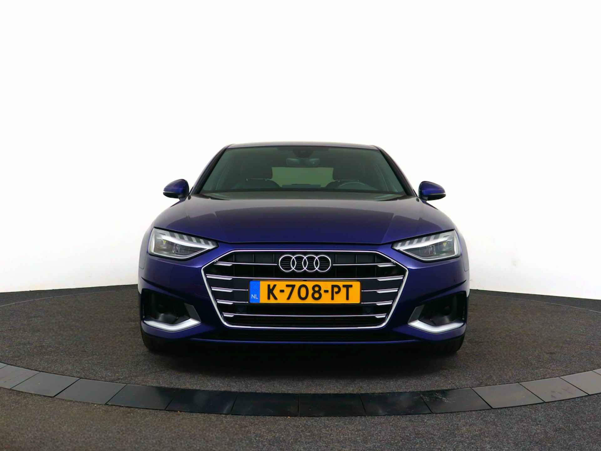 Audi A4 Limousine TFSI 150 PK S-LINE Launch Edition Sport - Navarra Blue - 12 MND BOVAG GARANTIE | Virtual | PDC Camera | LED Plus | Leer | NAVI | Adap.Cruise --RIJKLAAR ZONDER MEERPRIJS - 10/40