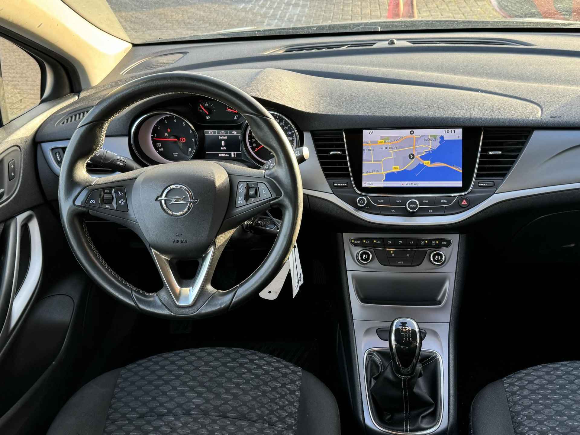 Opel Astra Sports Tourer 1.4 Online Edition 150 pk! Turbo | dealer ond. NL-auto | | Navi | Clima | Carplay | Camera | LED | LMV - 9/35