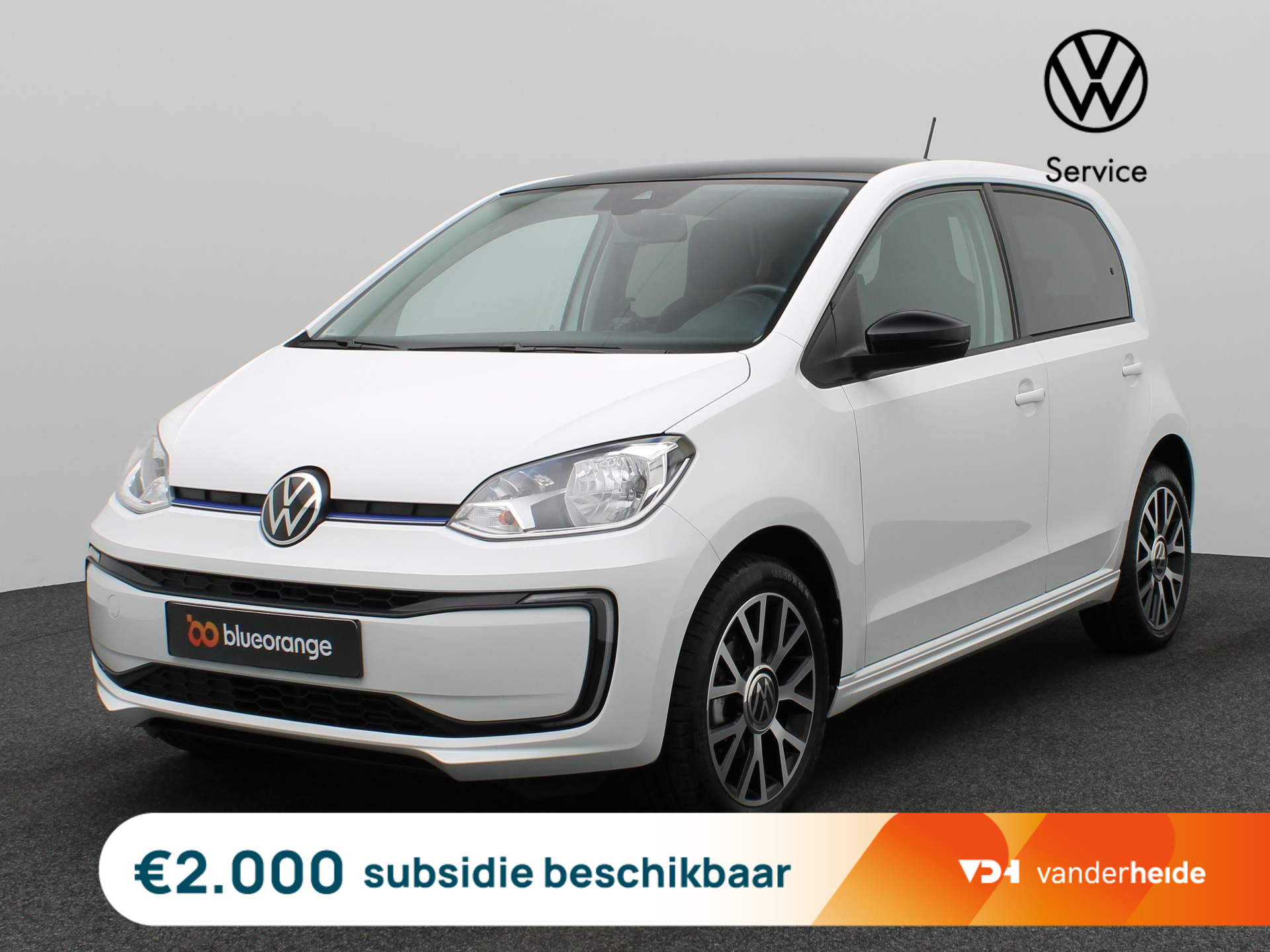 Volkswagen e-Up! e-up! Style 83PK CCS, achteruitrijcamera, winterpakket, cruise control, parkeerhulp achter, 16" lichtmetaal