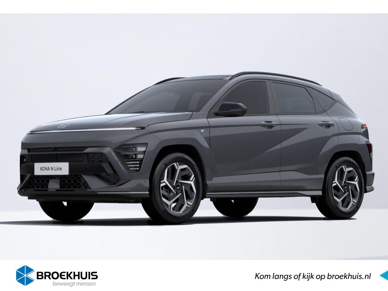 Hyundai KONA 1.6 GDI HEV N Line Sky | € 5.284,- Voorraad Voordeel | Glazen schuif-/ kanteldak