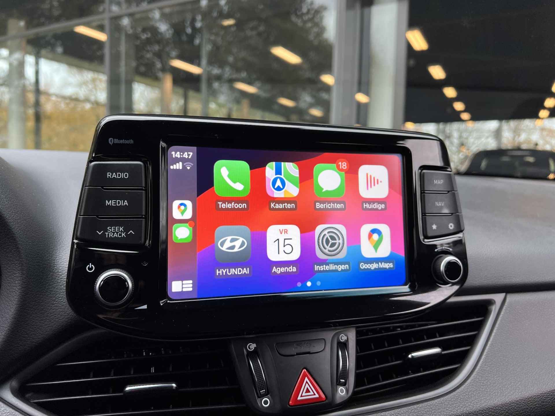 Hyundai i30 1.4 T-GDI Premium | Navigatie | Carplay | Trekhaak | - 14/36