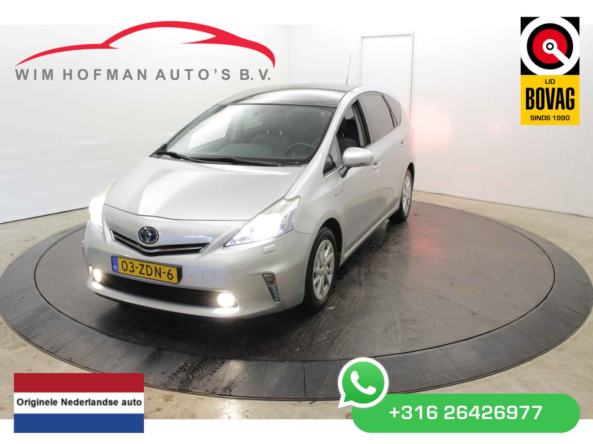 Toyota Prius Wagon Dynamic 7P Pano Camera trekh Nieuw staat Xenon JBL - 1/54