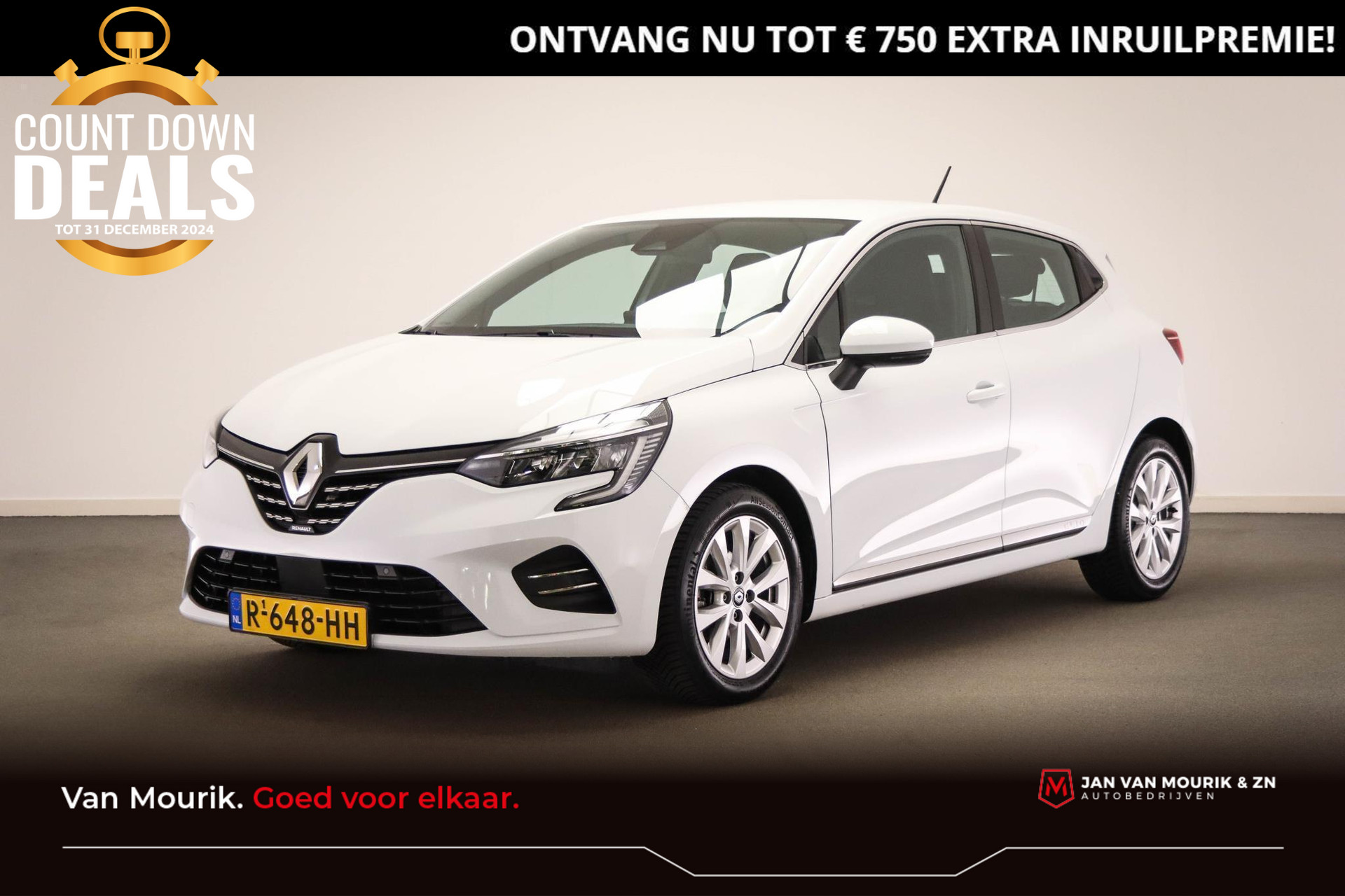 Renault Clio 1.0 TCe 90 Intens | PACK EASY LINK 9.3" | LED | DAB | APPLE | CAMERA | 16" | DEALER ONDERHOUDEN |