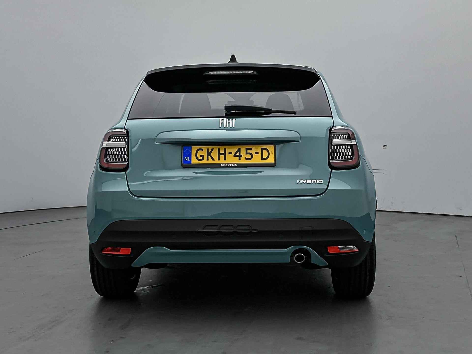 Fiat 600 Hybrid 100 La Prima | Demo-deal | Leder | Elek. klep | Adap. Cruise | Navi | LMV | SAM-dodehoek | - 7/34