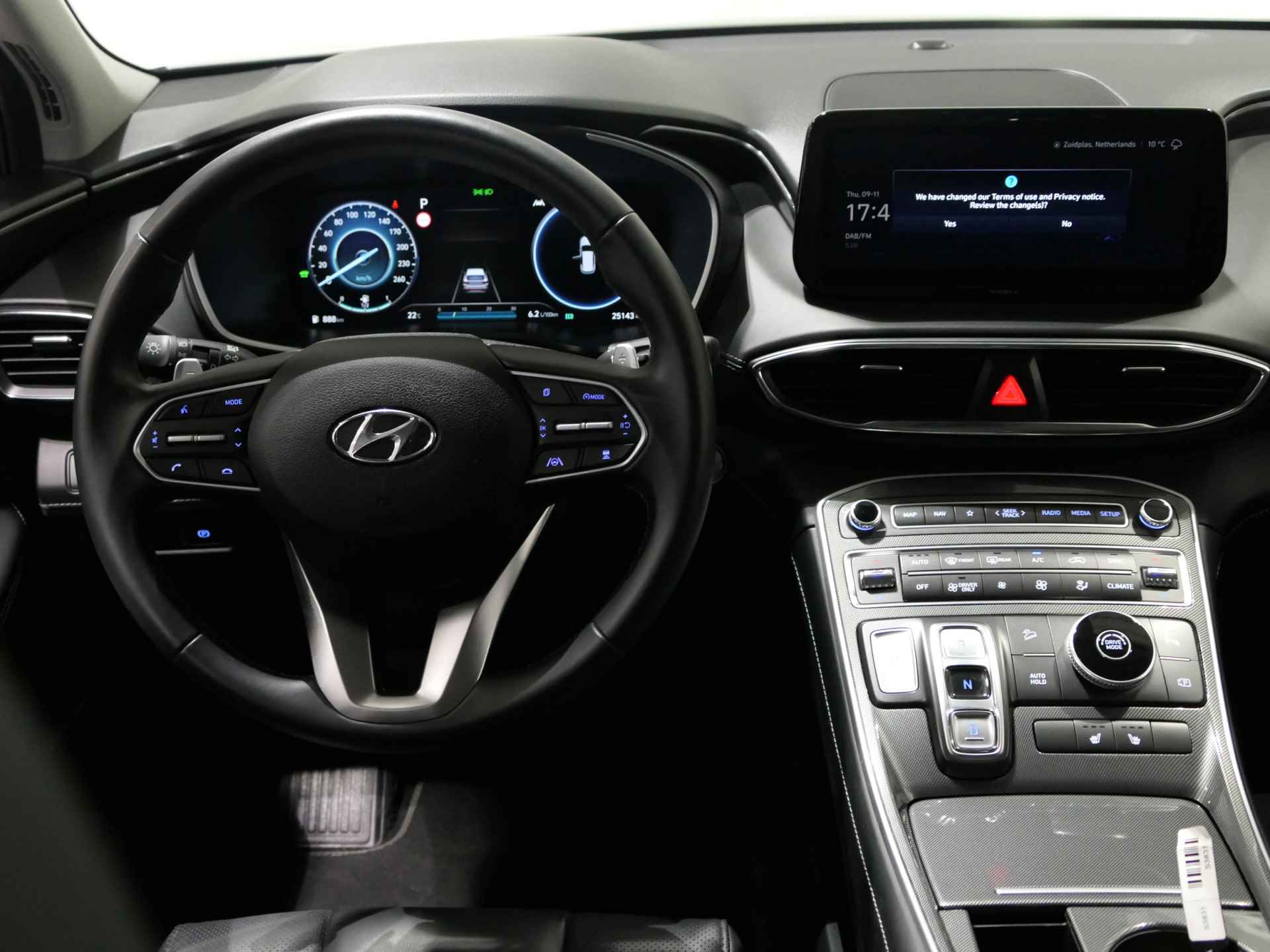 Hyundai Santa Fe 1.6 T-GDI HEV Comfort Smart 7p. 7-persoons | Parkeercamera | Lederen bekleding - 19/45