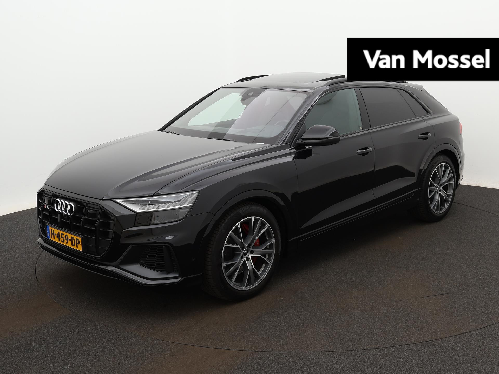 Audi SQ8 4.0 TDI quattro 435 PK | Automaat | Panoramadak | Navigatie | Virtual cockpit | LED Matrix | Head-up display | Alcantara | Leder Valcona | Massage stoelen | 360 Camera | Memory seats | Luchtvering | Elektrische trekhaak |