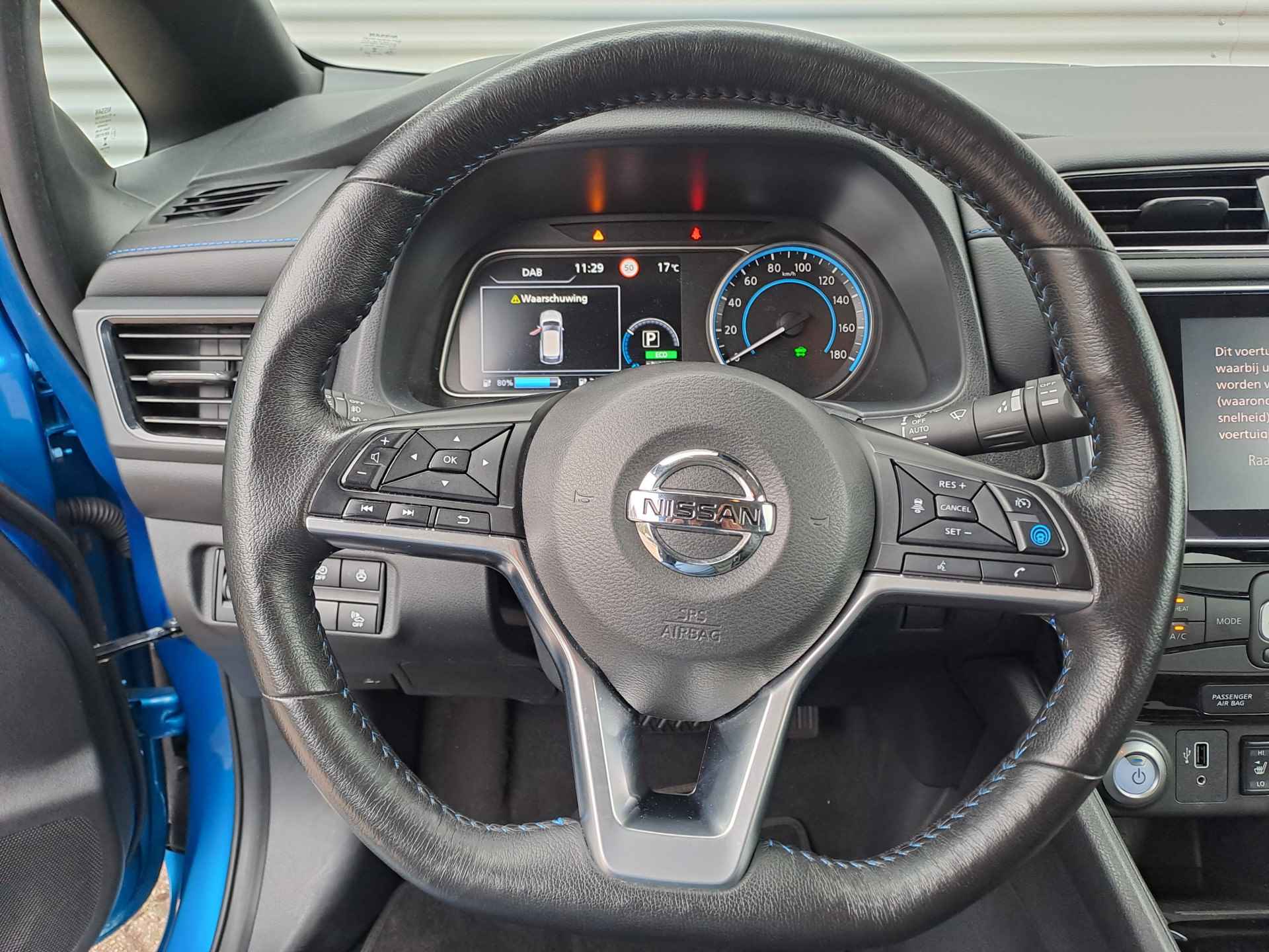 Nissan Leaf e+ Tekna 62 kWh Leer | 100% Elektrisch | Cruise control adaptief | ProPilot - 18/33