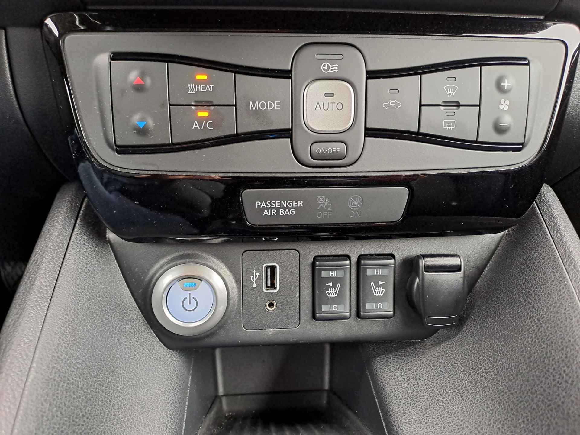 Nissan Leaf e+ Tekna 62 kWh Leer | 100% Elektrisch | Cruise control adaptief | ProPilot - 23/33