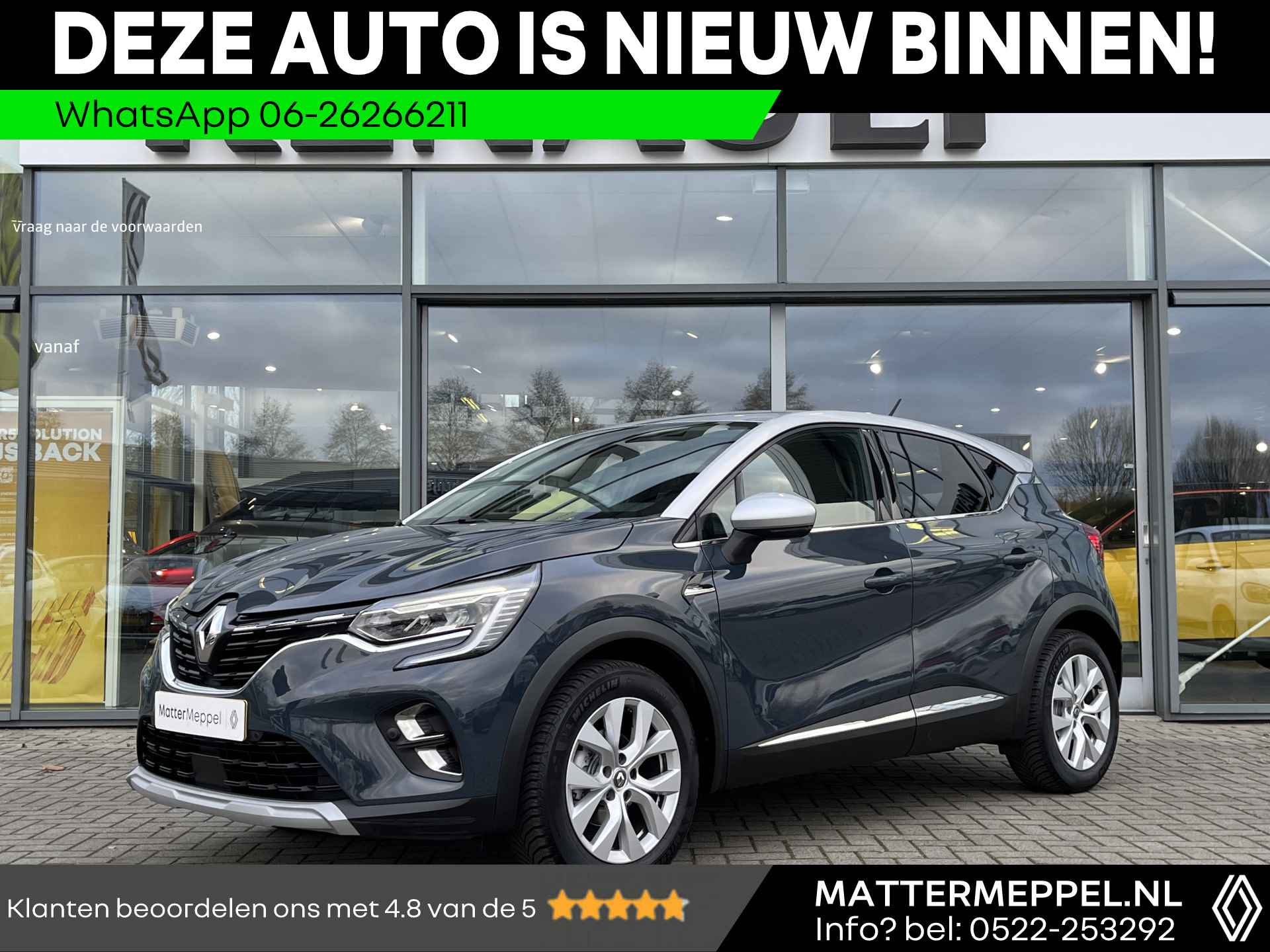 Renault Captur BOVAG 40-Puntencheck