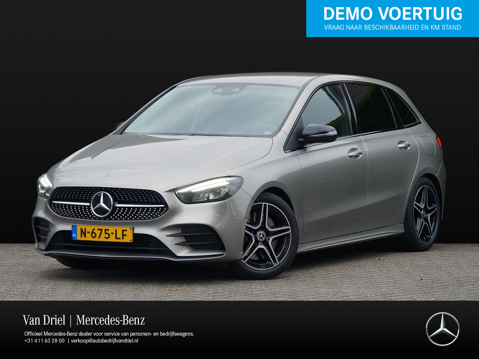 Mercedes-Benz B-Klasse B 250 4M AMG line Night | Widescreen Carplay Camera AR-navi bij viaBOVAG.nl