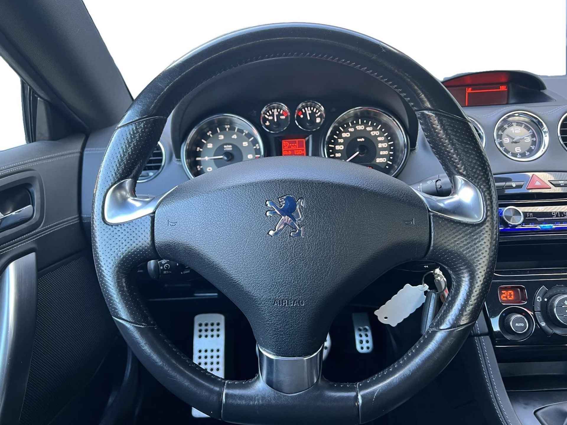 Peugeot RCZ 1.6 Turbo Cruise Contr, Apple Carplay, Clim Contr, Leder, Navigatie, Park Sens, 19"LM, Bluetooth, Sportstoelen (MET GARANTIE*) - 14/24