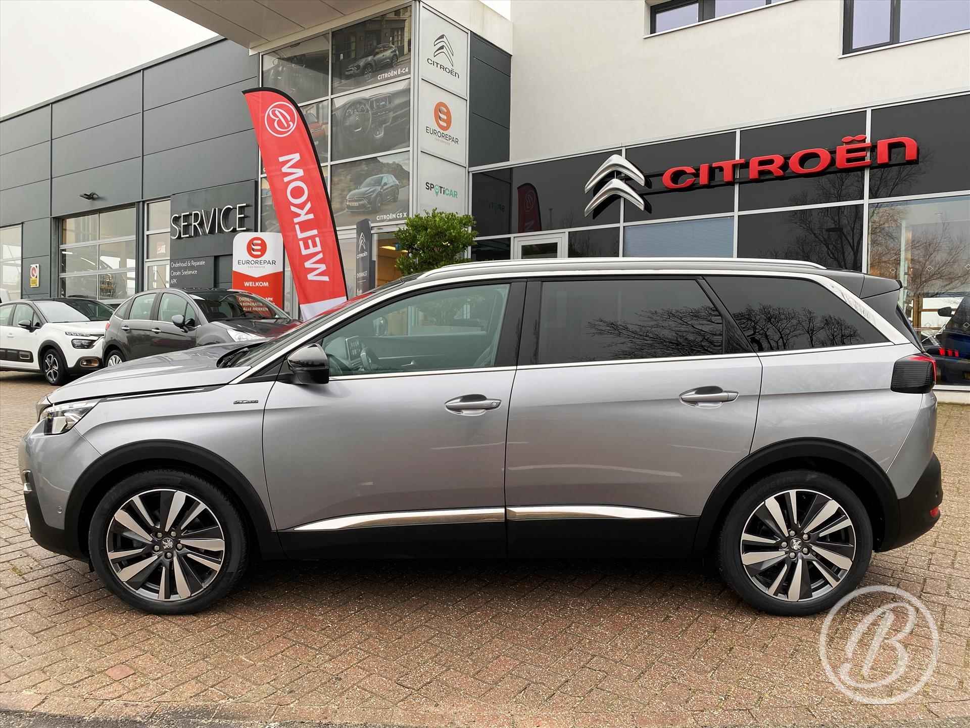 PEUGEOT 5008 1.2 Turbo 130pk GT-Line 7 zits | panoramadak, keyless, elek. achterklep, dab, navigatie, dodehoekdetectie, camera, pdc v&a, apple, android, climate - 3/76