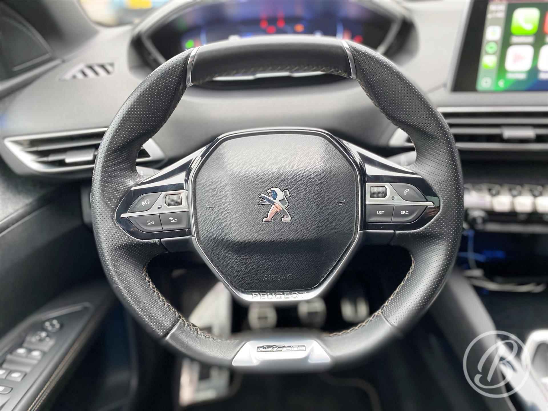 PEUGEOT 5008 1.2 Turbo 130pk GT-Line 7 zits | panoramadak, keyless, elek. achterklep, dab, navigatie, dodehoekdetectie, camera, pdc v&a, apple, android, climate - 11/76