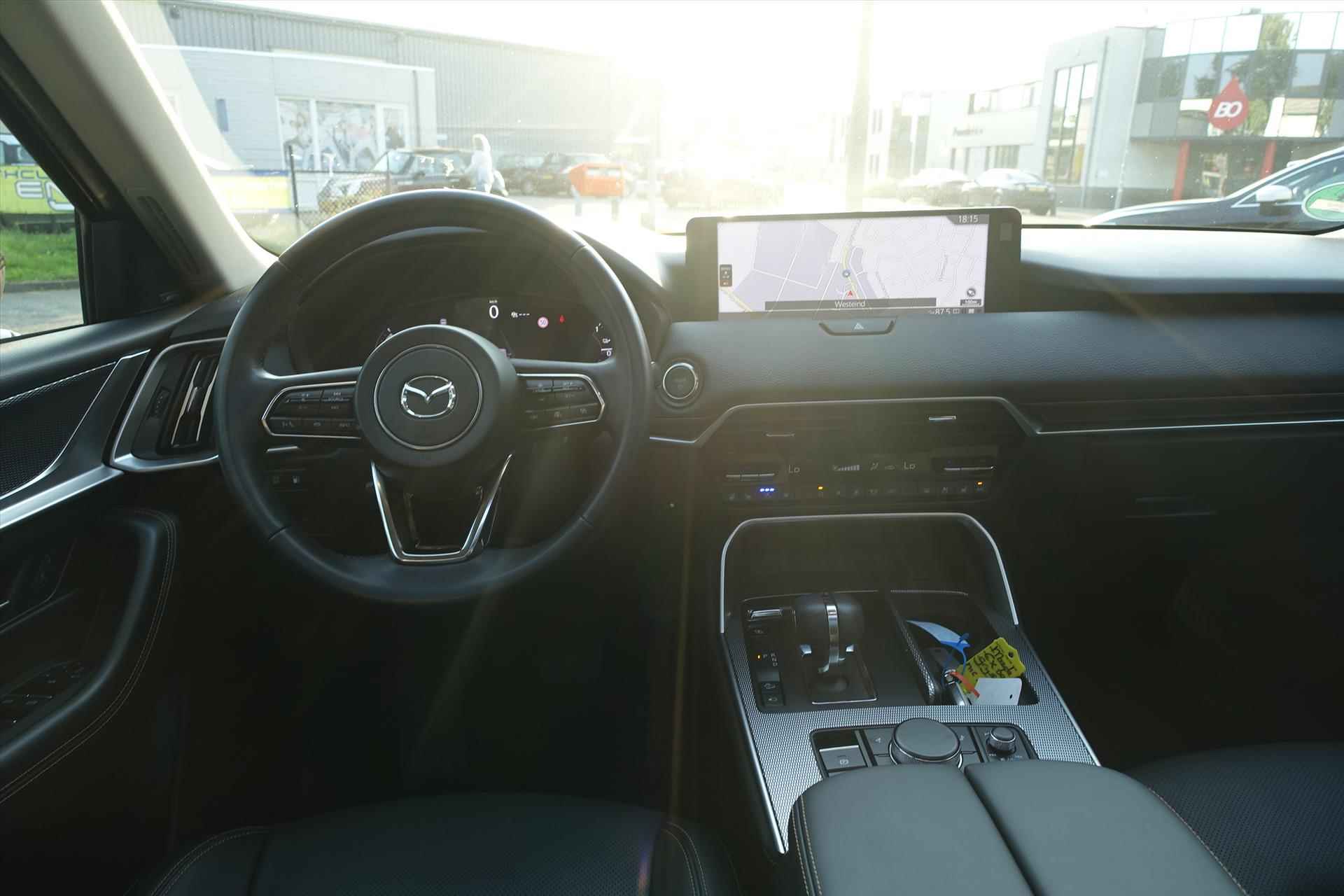 Mazda Cx-60 2.5 E-Skyactiv PHEV 327pk Aut Homura BOSE | LEDER | PANO | 360CAM | VOL - 14/37