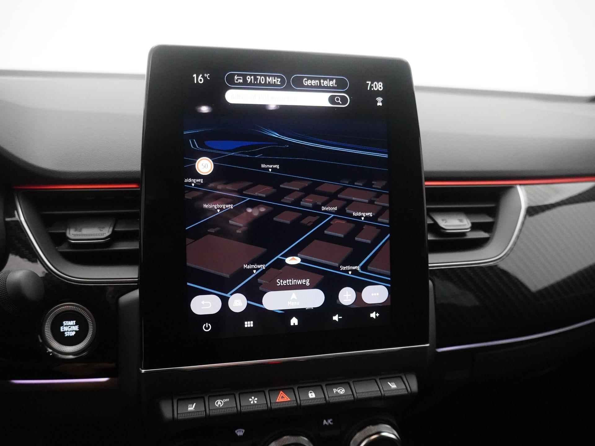 Renault Arkana 1.3 mild hybrid 160 EDC R.S. line | Automaat | Schuifdak | BOSE Audio | Virtual Cockpit | Lederen Bekleding | Adaptieve cruise control | Stoelverwarming | Navigatie | Apple Carplay | Android Auto | - 17/34