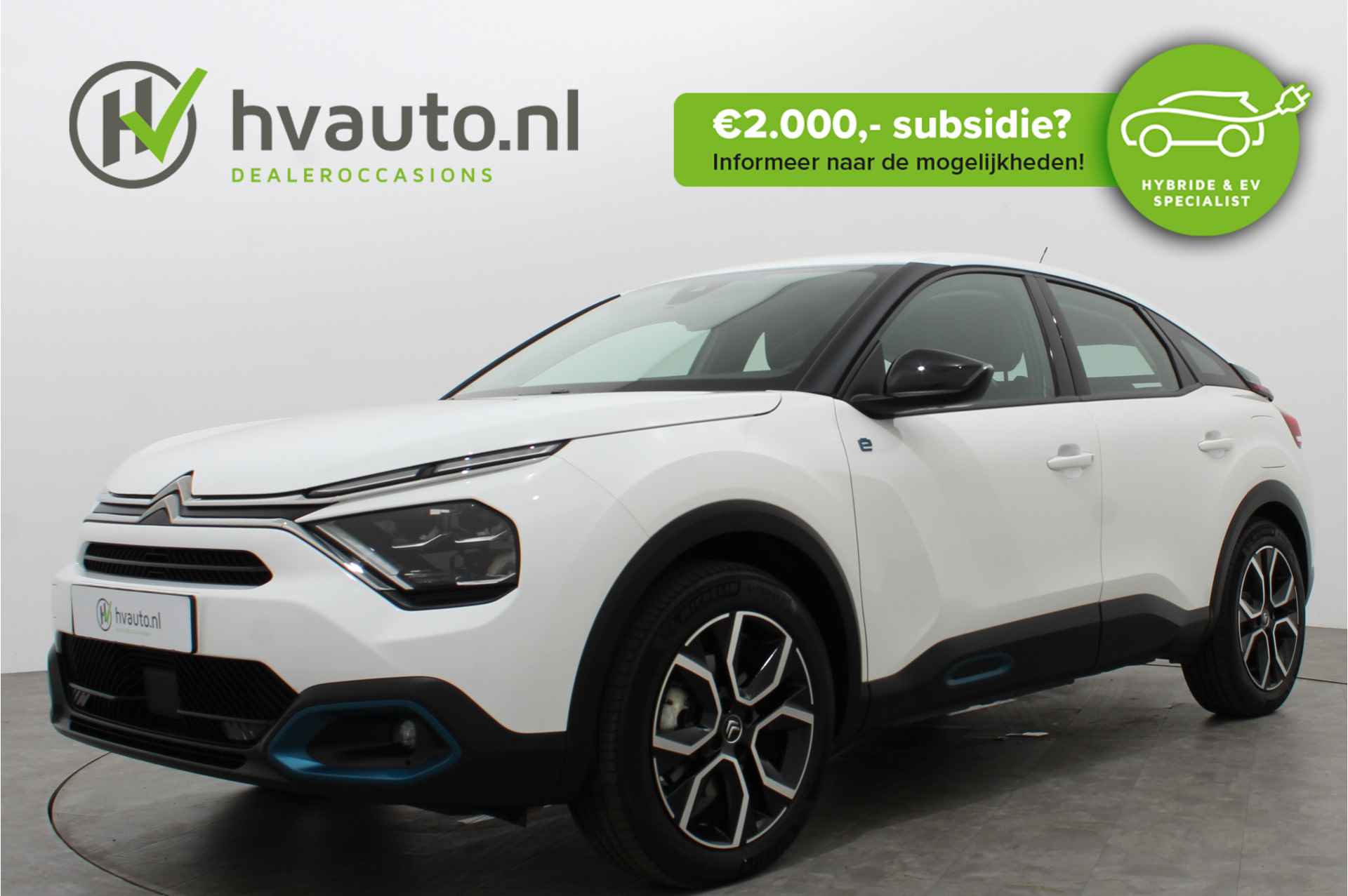 Citroën Ë-C4 EV 136PK FEEL PACK € 22.950,- na subsidie | Navi | Clima | Carplay - 1/50