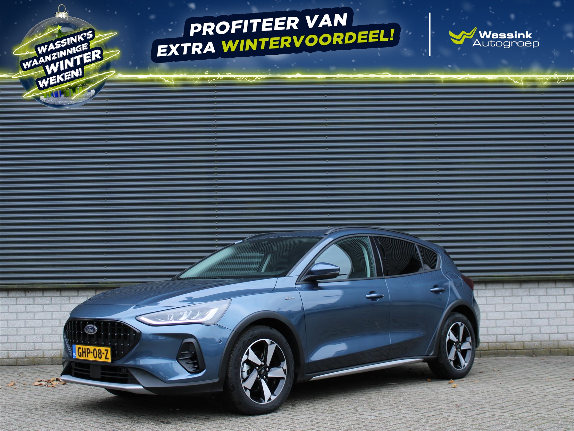 FORD Focus 1.0 EcoBoost Hybrid 125pk ST-Line | Cruise Control | Apple Carplay / Android Auto | Parkeersensoren voor en achter