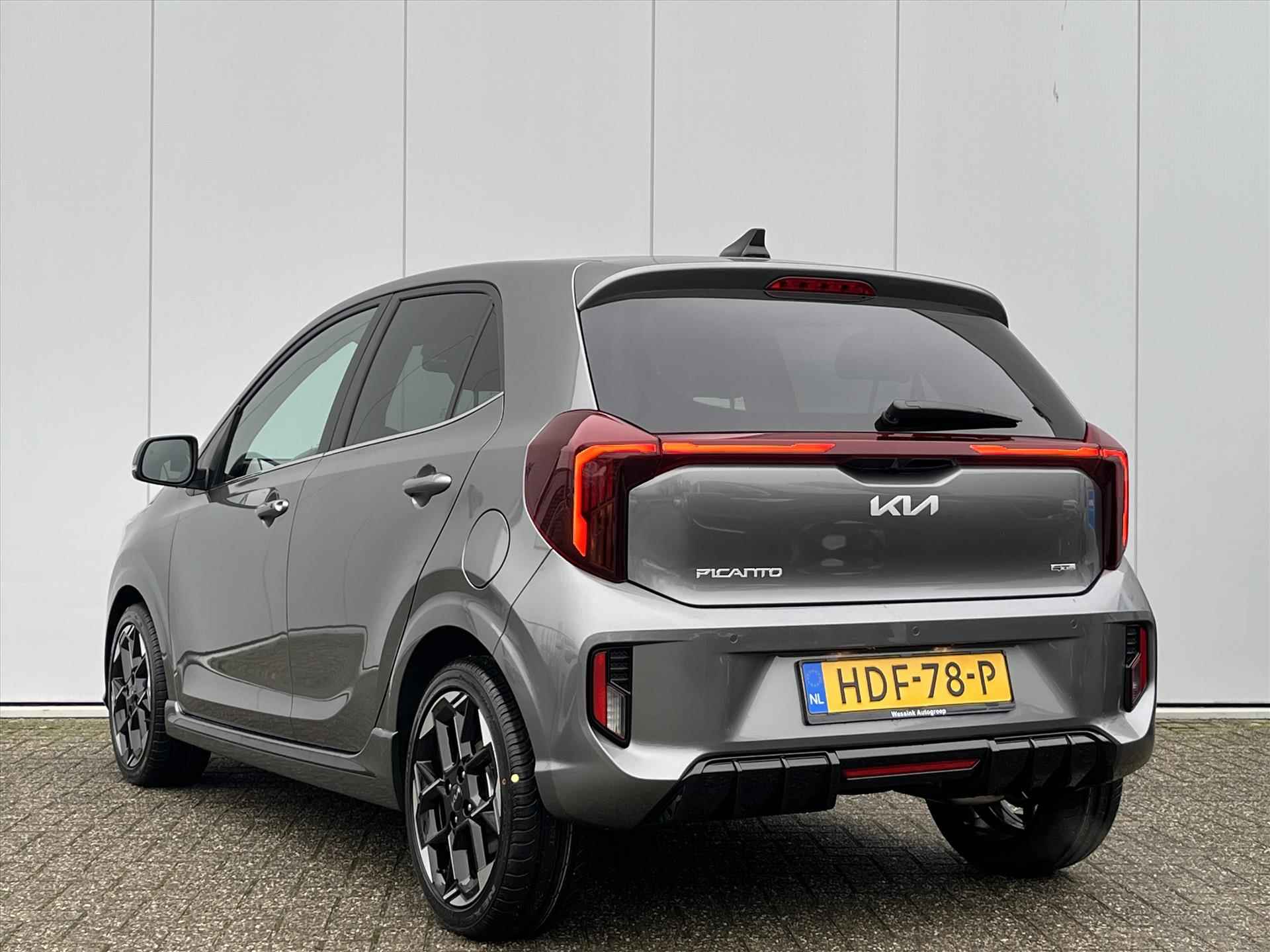 KIA Picanto 1.0 DPi 63pk 4-zits GT-Line | Stoel- Stuur Verwarming | Camera & Sensoren Achter | Car Play | Keyless | Schuif- Kanteldak | - 7/47