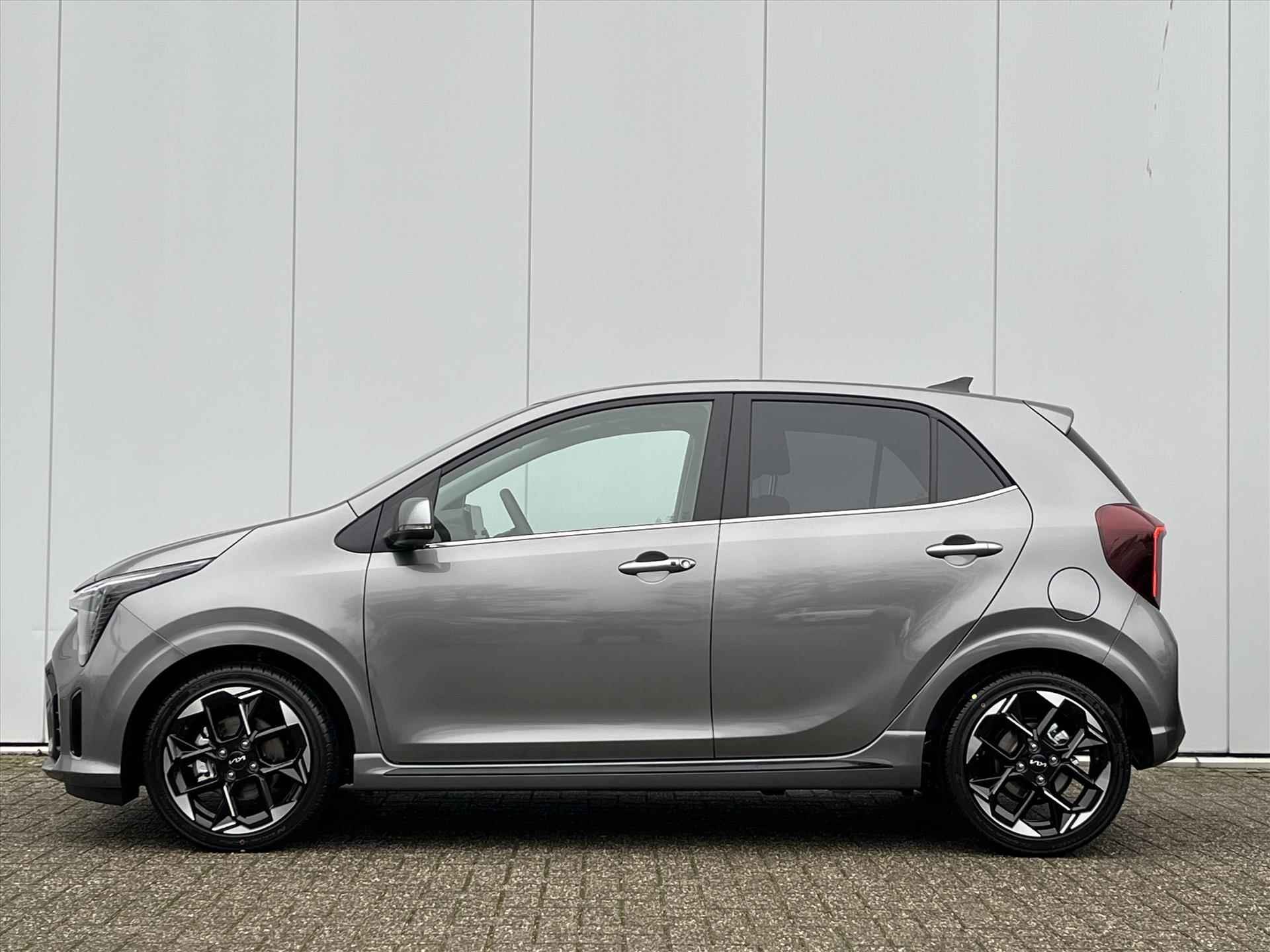 KIA Picanto 1.0 DPi 63pk 4-zits GT-Line | Stoel- Stuur Verwarming | Camera & Sensoren Achter | Car Play | Keyless | Schuif- Kanteldak | - 8/47