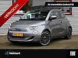 Fiat 500e Cabrio La Prima 42kWh 118pk Automaat LEDER | ADAP. CRUISE | LED | STOELVERWARMING | NAVI | PDC + CAMERA | DAB