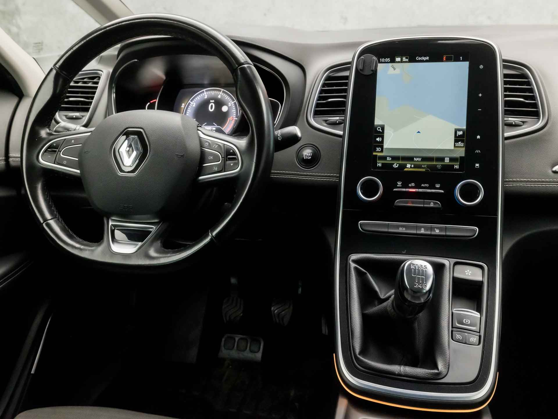 Renault Scénic 1.2 TCe Bose Sport (GROOT NAVI, DIGITAL COCKPIT, LED KOPLAMPEN, CAMERA, BOSE AUDIO, LEDER, SPORTSTOELEN, CRUISE, GETINT GLAS, NIEUWE APK, NIEUWSTAAT) - 7/38