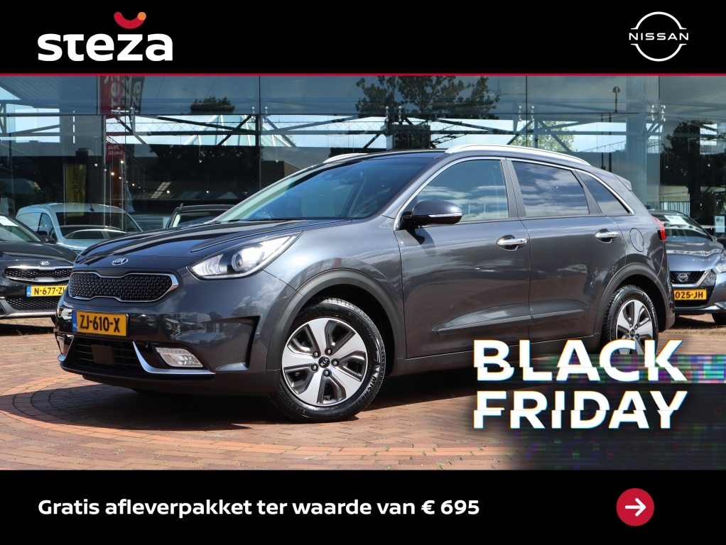 Kia Niro 1.6 GDi Hybrid DynamicPlusLine / CAMERA / LEDER / STOELVERWARMIN