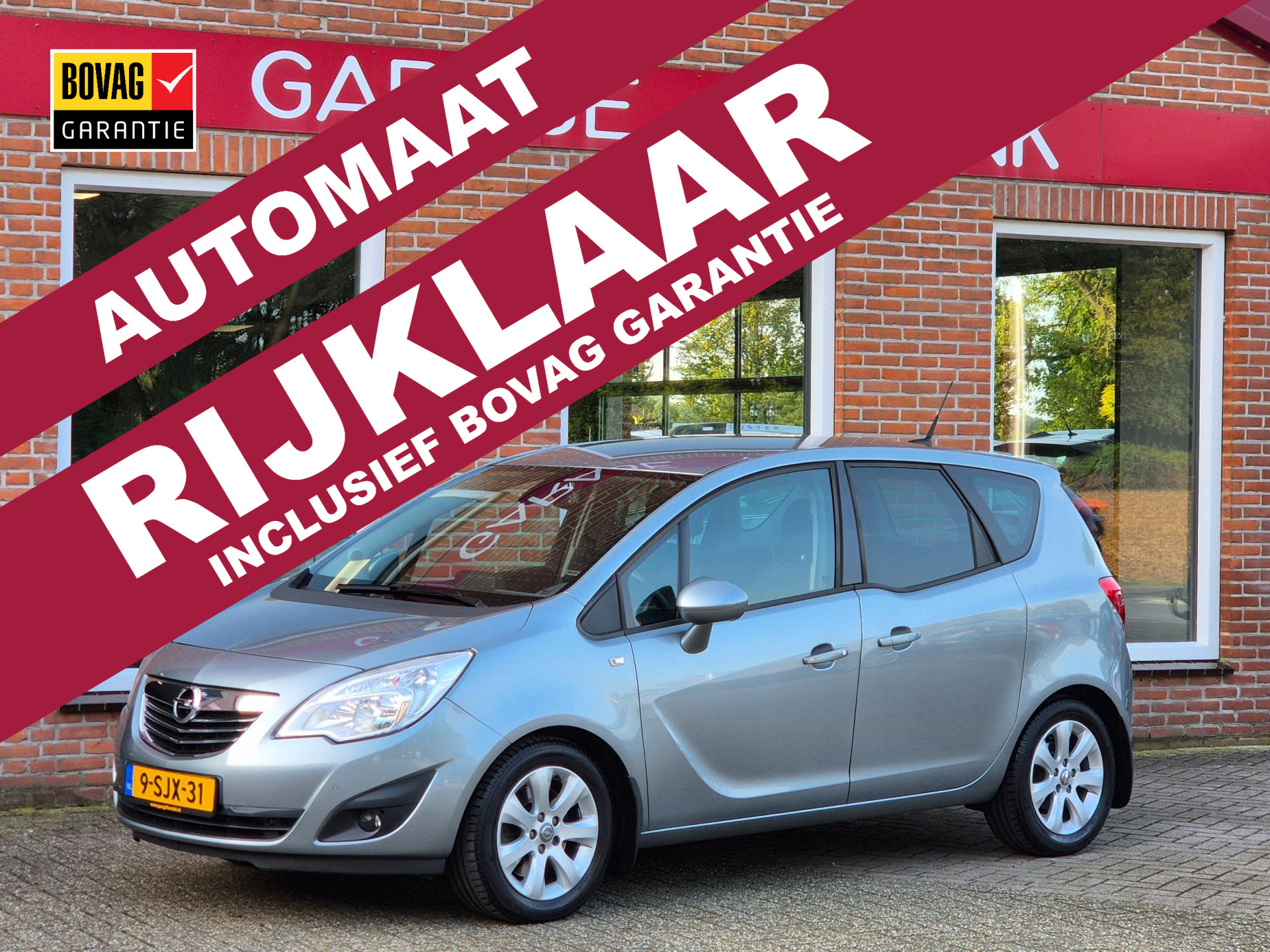 Opel Meriva 1.4 Turbo Cosmo 140PK 5drs AUTOMAAT clima, cruise, navi, agr, lmv, trekhaak RIJKLAAR