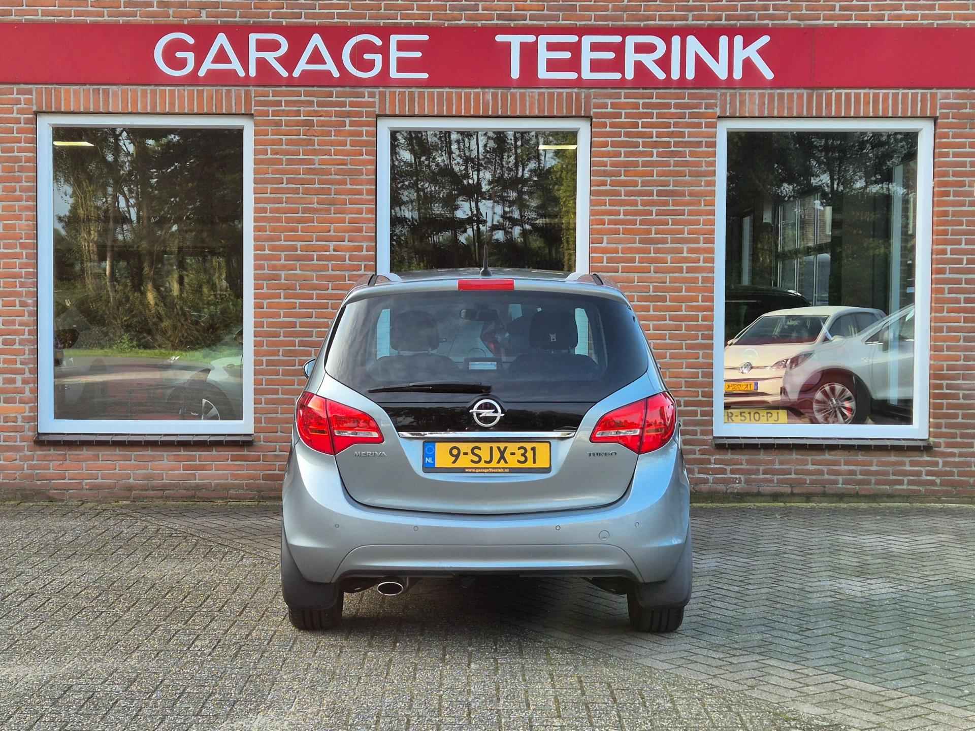 Opel Meriva 1.4 Turbo Cosmo 140PK 5drs AUTOMAAT clima, cruise, navi, agr, lmv, trekhaak RIJKLAAR - 16/17