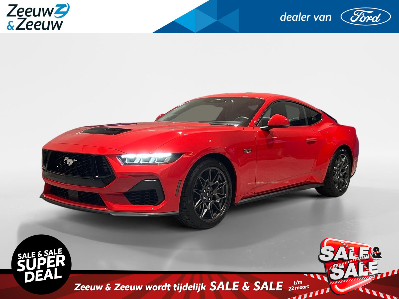 Ford Mustang Fastback 5.0 V8 GT 446pk | Nieuw te bestellen | Voorraad beschikbaar