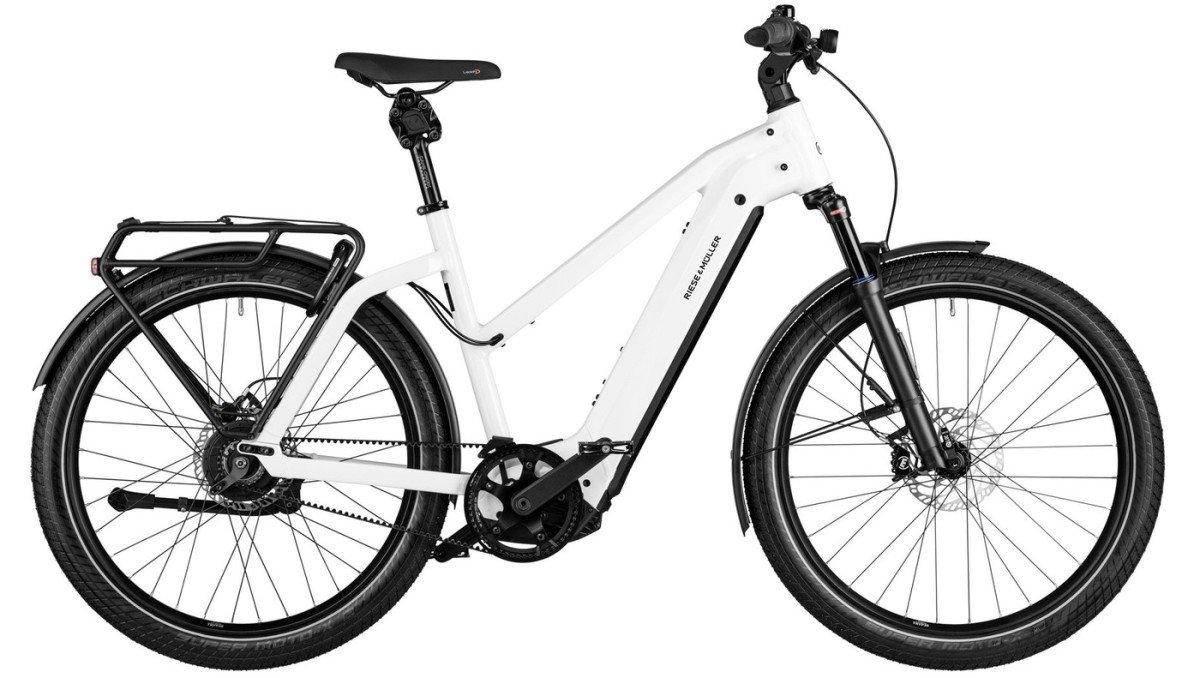 Riese & Müller CHARGER 4 MIXTE GT VARIO 750 WATT ENVIOLO Mixed CERAMIC WHITE 49cm 2025