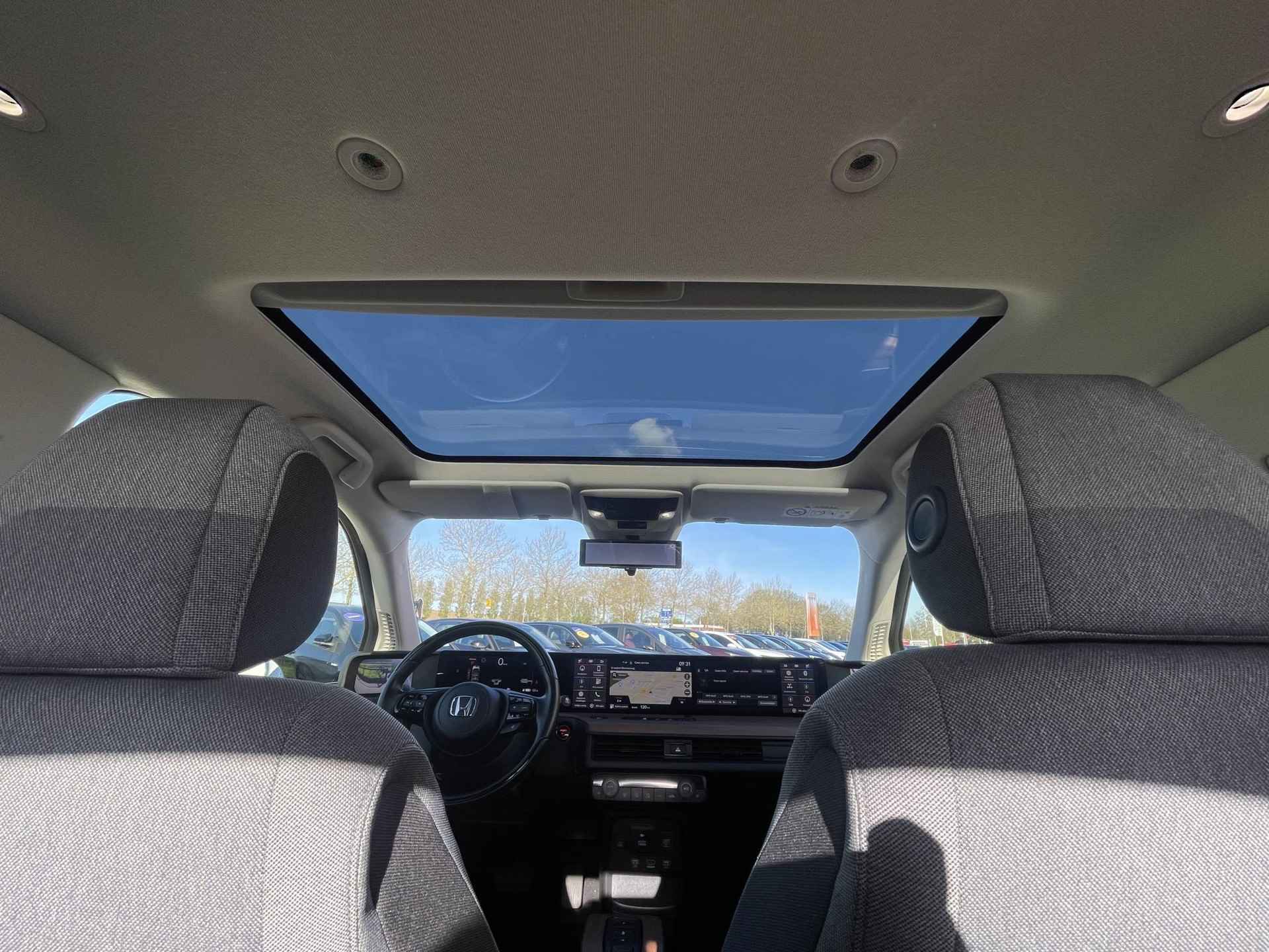 Honda e Advance 16" *SUBSIDIE MOGELIJK* | Panoramadak | Navigatie | 360° Camera | Stuur- + Stoelverwarming | Adapt. Cruise Control | Binnen- + Buitenspiegels Digitaal | Rijklaarprijs! - 13/34