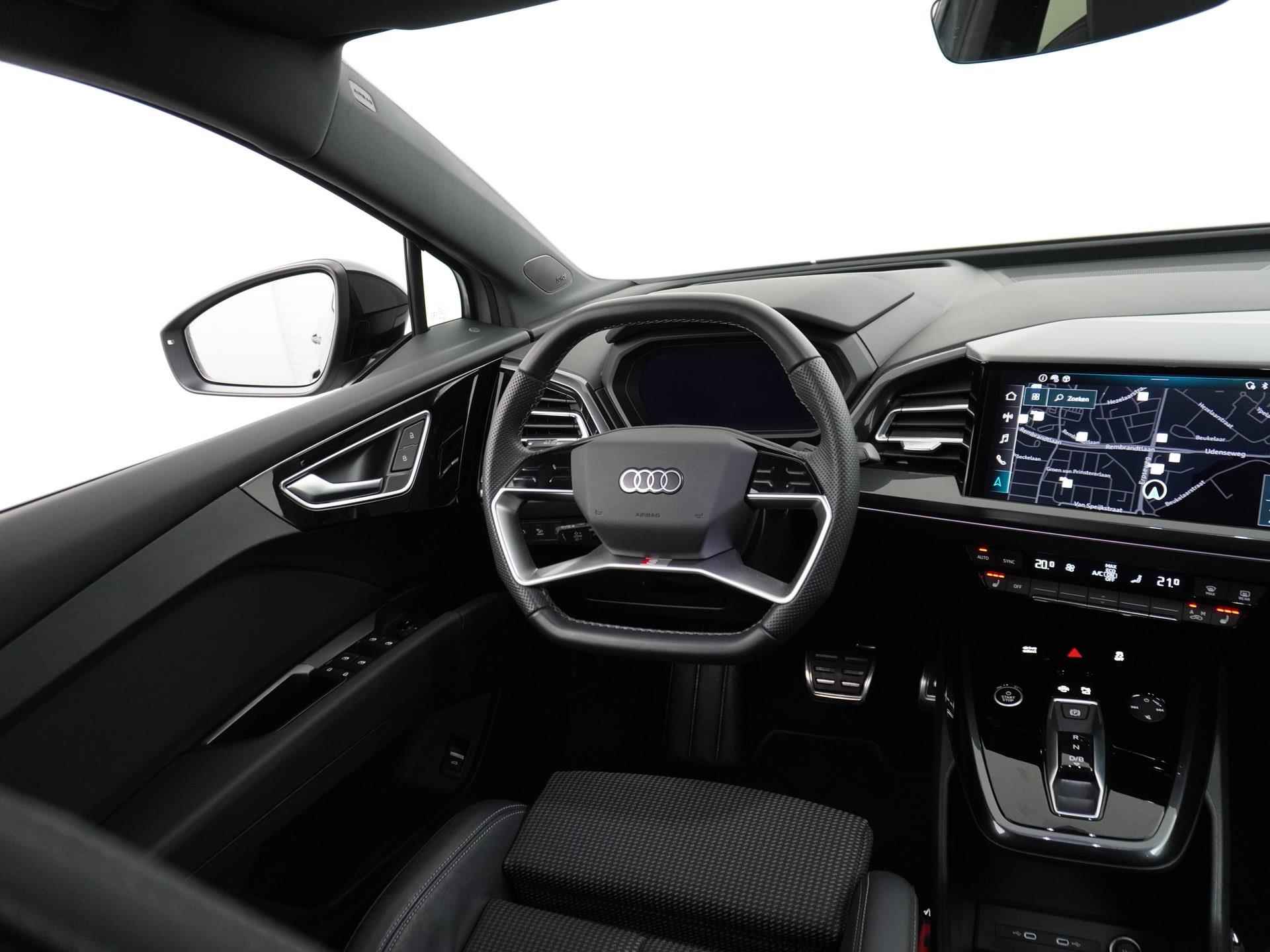 Audi Q4 Sportback e-tron 40 S edition 77 kWh |ADAP. CRUISE| DODE HOEK.| HEAD-UP| 40.394,- EX. BTW - 24/49