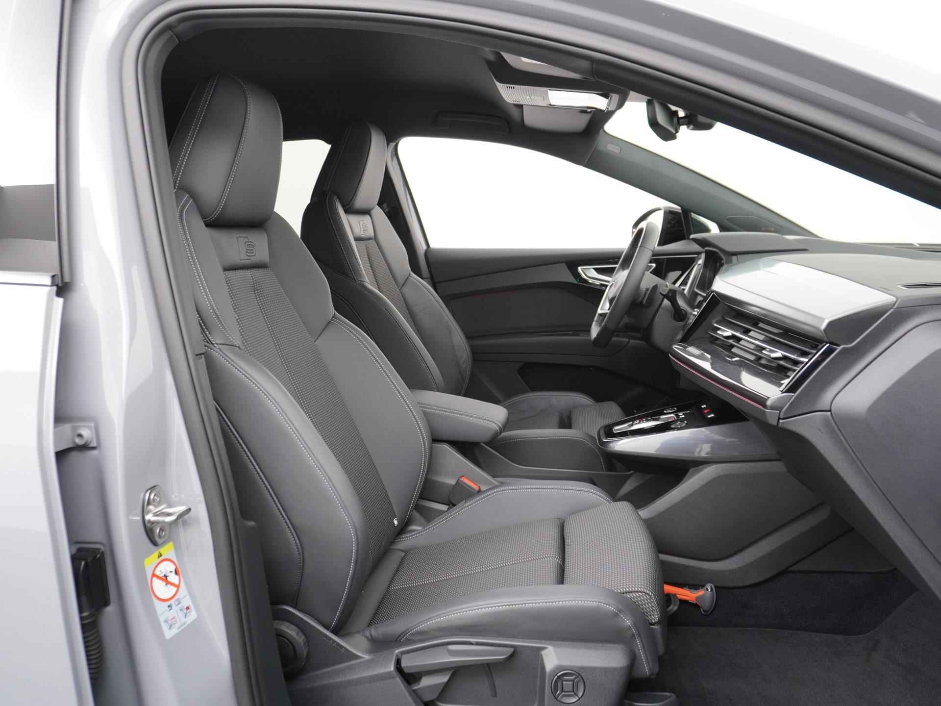 Audi Q4 Sportback e-tron 40 S edition 77 kWh |ADAP. CRUISE| DODE HOEK.| HEAD-UP| 40.394,- EX. BTW - 46/49