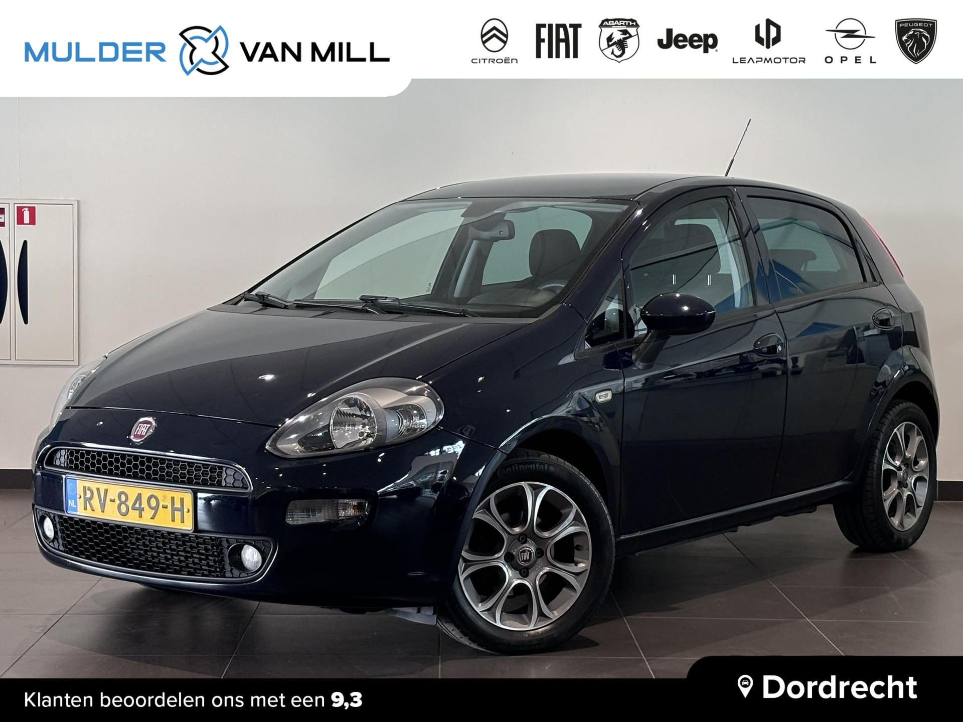 Fiat Punto Evo 5-deurs Sempre 0.9 TwinAir 100pk H6 | NAVI | CLIMA | CRUISE CONTROL | PDC | LM-VELGEN |