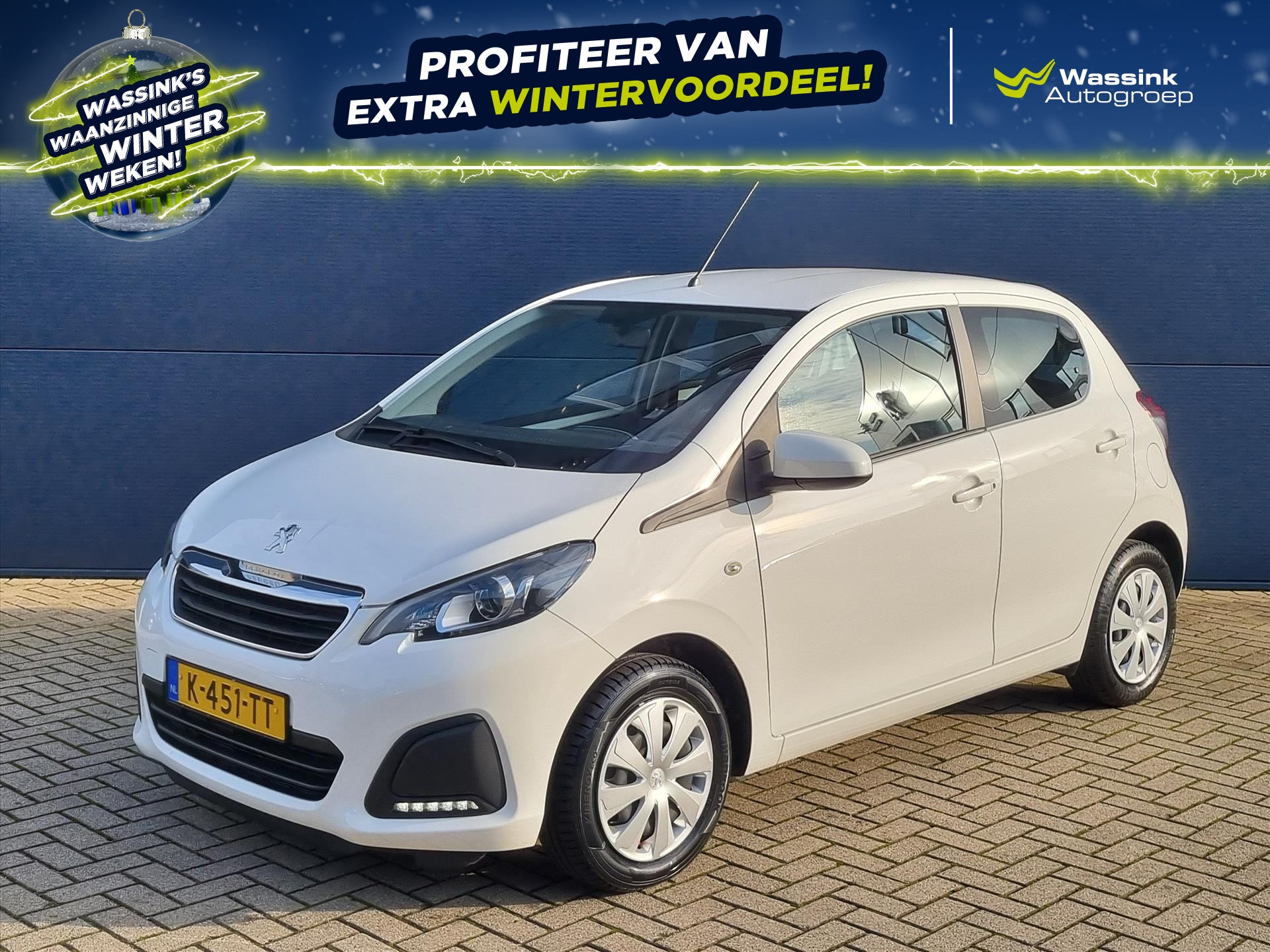 PEUGEOT 108 1.0 e-VTi 72pk 5-Deurs Active | Airco | Bluetooth | Lage Km Stand |