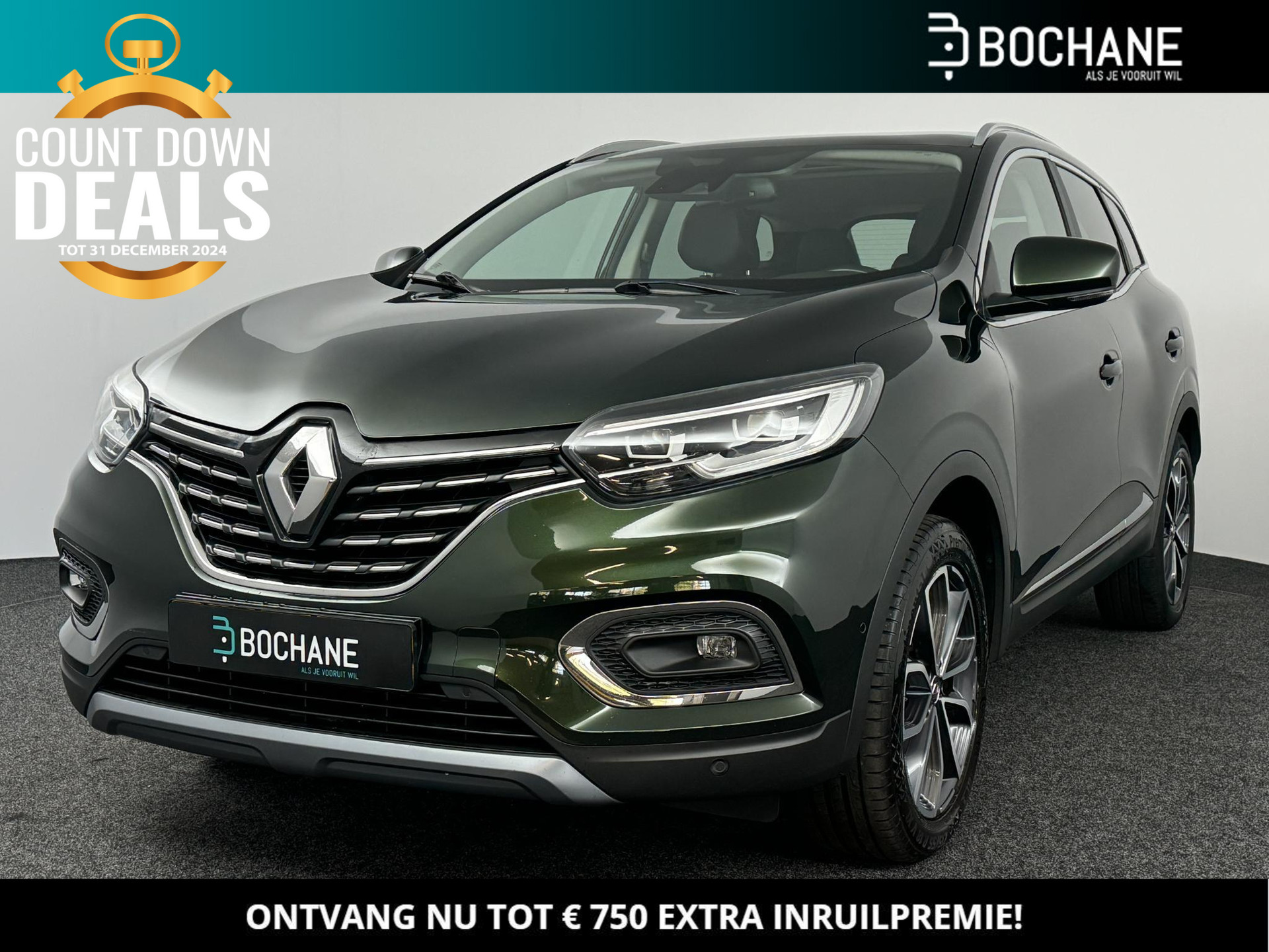 Renault Kadjar 1.3 TCe 159 EDC Intens | Leder | Panoramadak | Stoelverwarming | Trekhaak