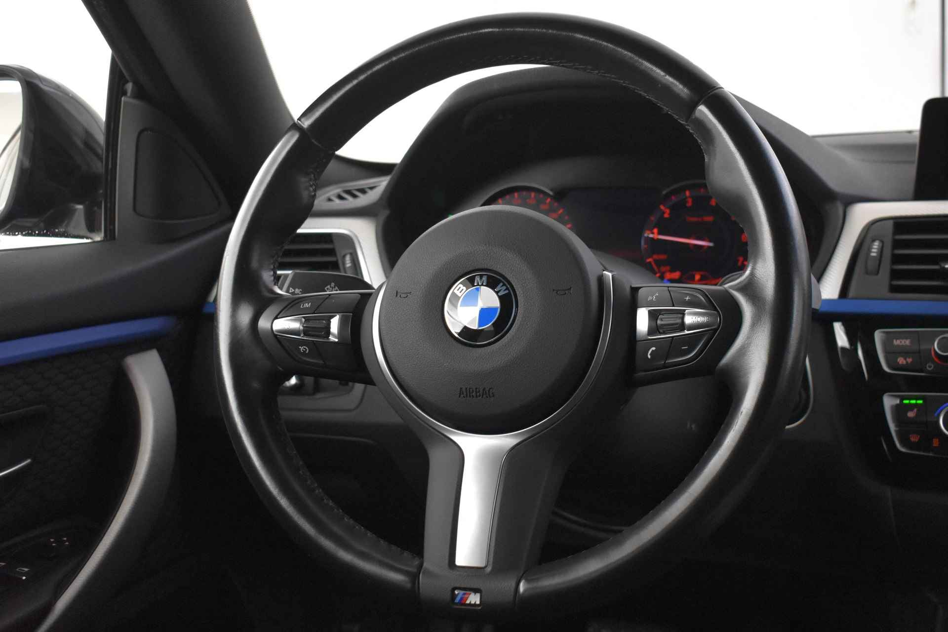 BMW 4 Serie Gran Coupé 418i Executive M Sport Automaat / Sportstoelen / Achteruitrijcamera / LED / Park Assistant / M Sportonderstel / Navigatie Professional / Stoelverwarming - 16/49