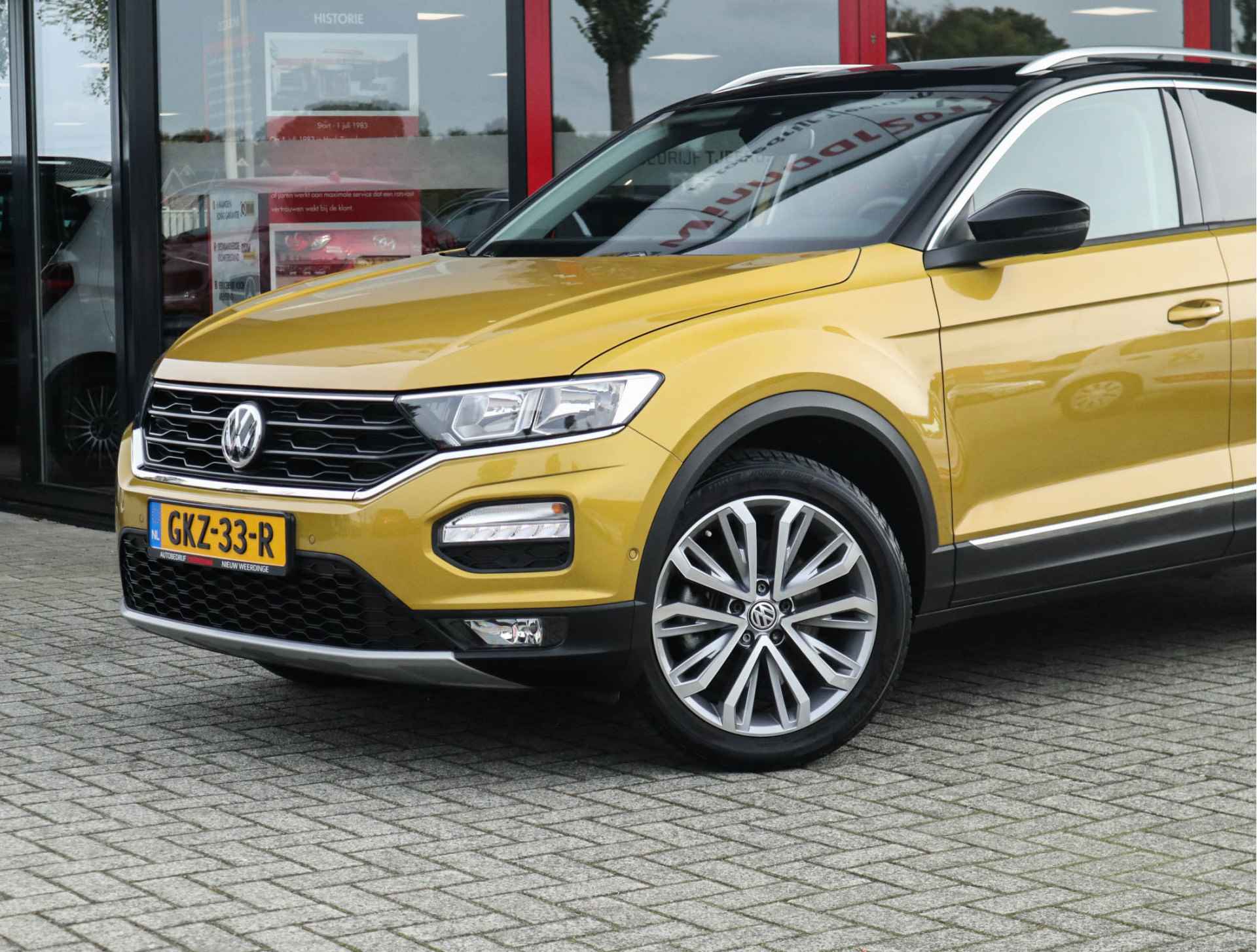 Volkswagen T-Roc 1.0 TSI Style Navi/Clima/Panodak/Adapt.Cruise/PDC/Trekhaak - 3/34