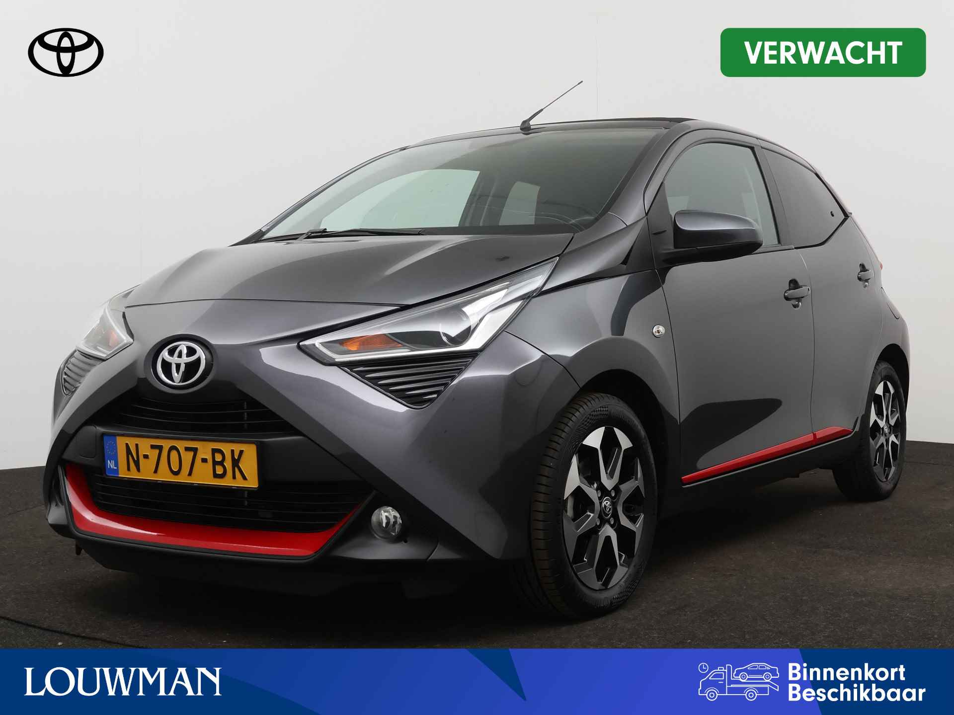 Toyota Aygo 1.0 VVT-i x-joy cabrio | Camera | Airco Aut. | LM velgen |