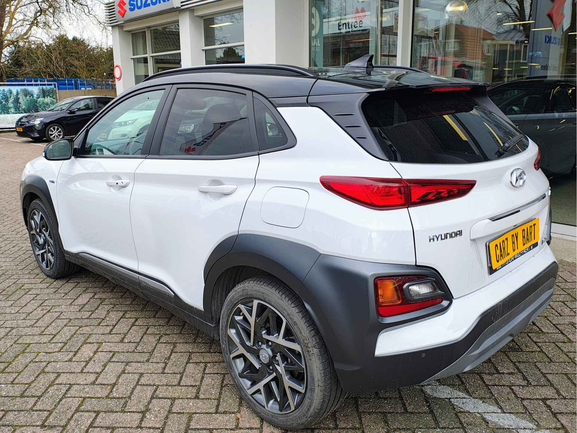 Hyundai KONA 1.6 GDI HEV PREMIUM Leder | Dodehoeksens. | Head Up display - 3/21