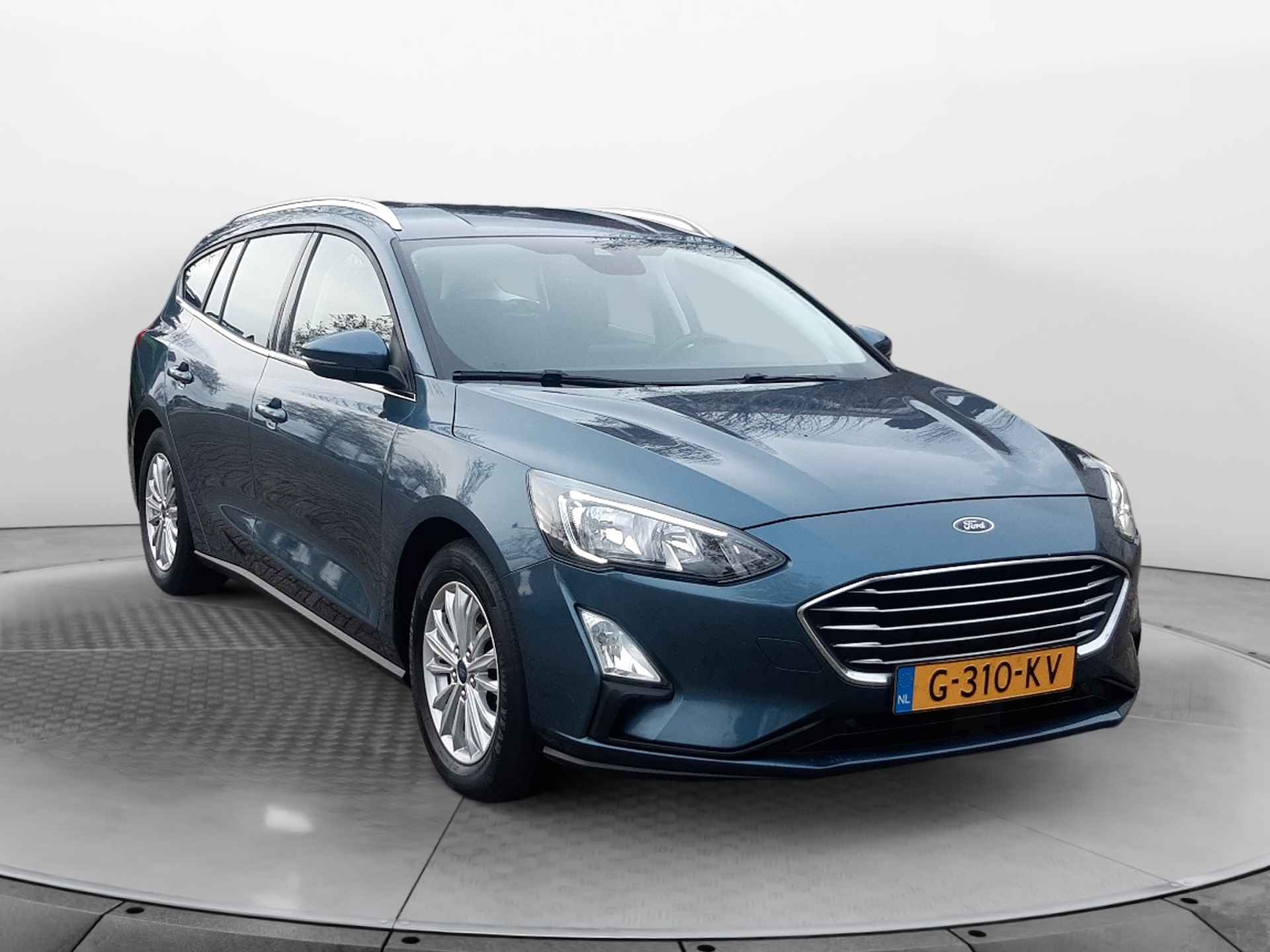 Ford FOCUS Wagon 1.0 EcoBoost Titanium Business 1e-Eig, Keurig-Onderh, 12-Mnd-BOVAG, NL-Auto, Navigatie/Apple-Carplay/Android-Auto, Cruisecontrol, Keyless-Entry/Start, Parkeersensoren-V+A, Sportstoelen, Licht-Zicht-Pakket, Lm-Velgen-16Inch, Privacy-Glas - 17/38