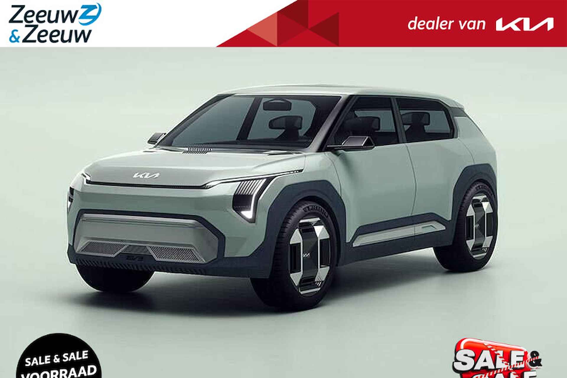 Kia EV3 Air 58.3 kWh | Nu in de showroom! | 436 km WLTP | Nu te bestellen! | €3.000,- inruilvoordeel | 2,99% financial lease/Kia private plan actie!